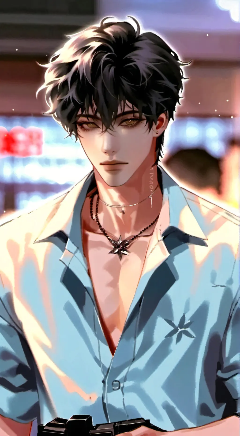 ai character: Kenzeo  background