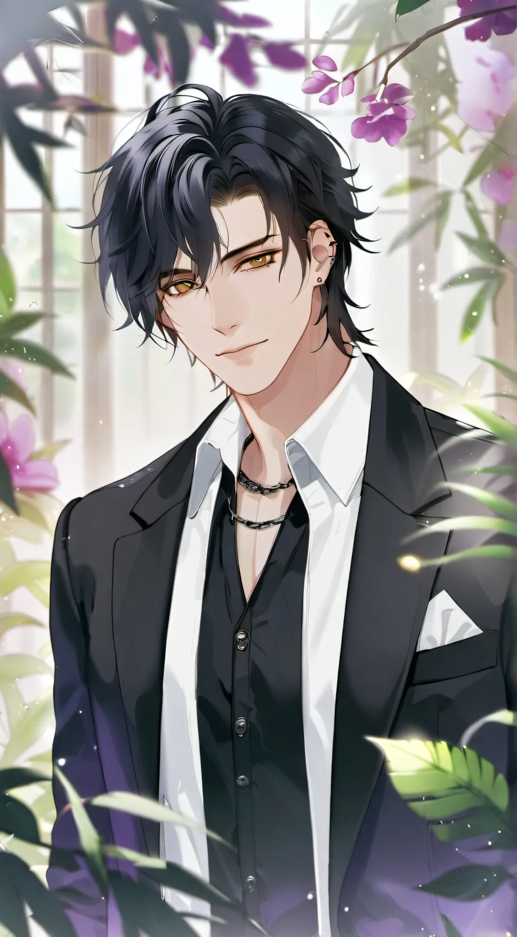 ai character: Cole  background