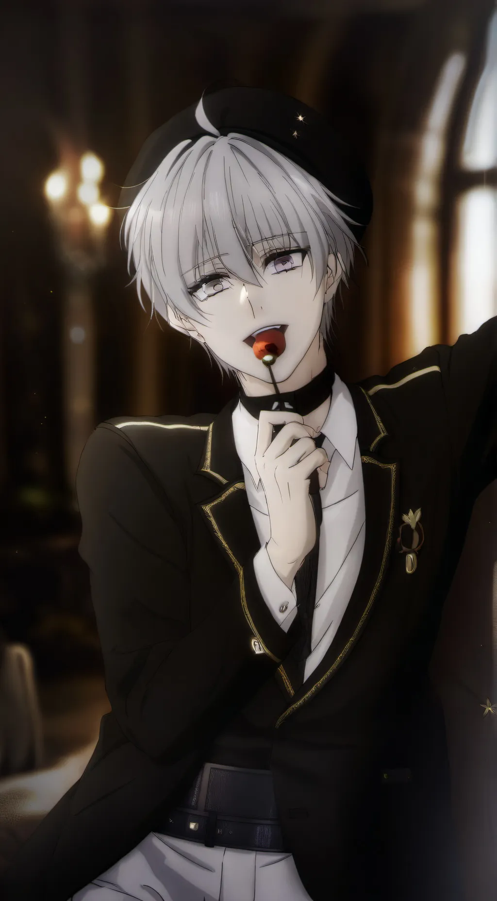 ai character: leo background