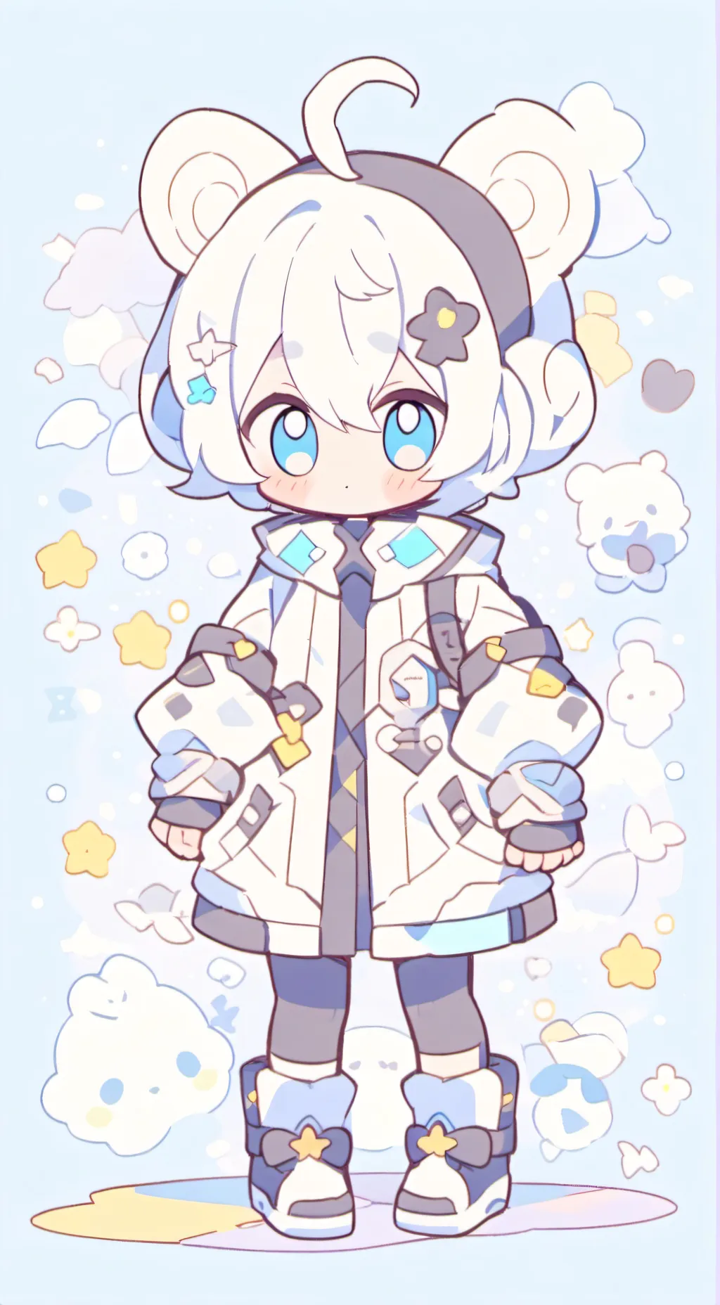 ai character: FÉLIX background