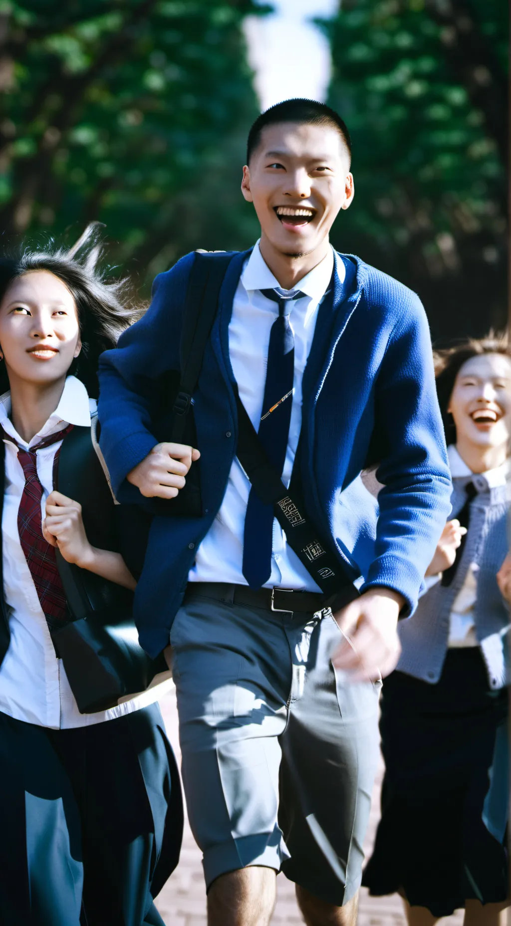 ai character: school background