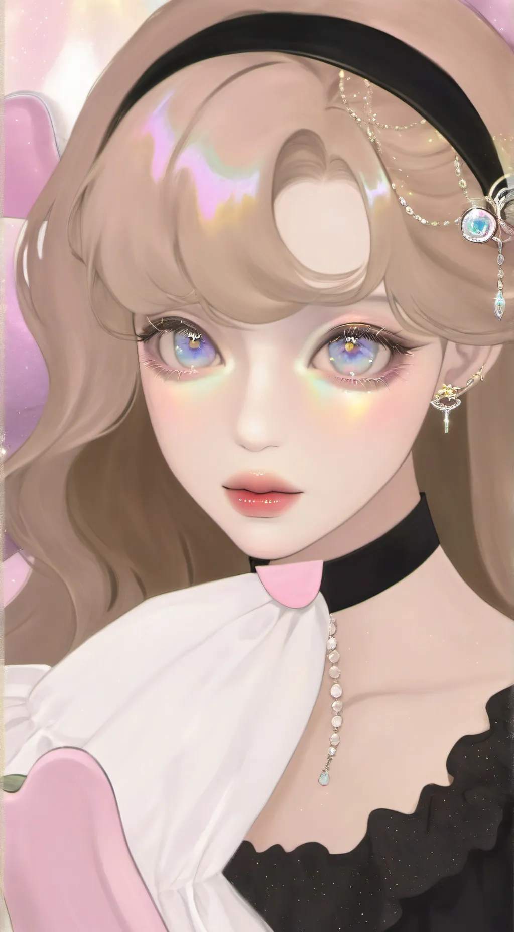ai character: emaly background