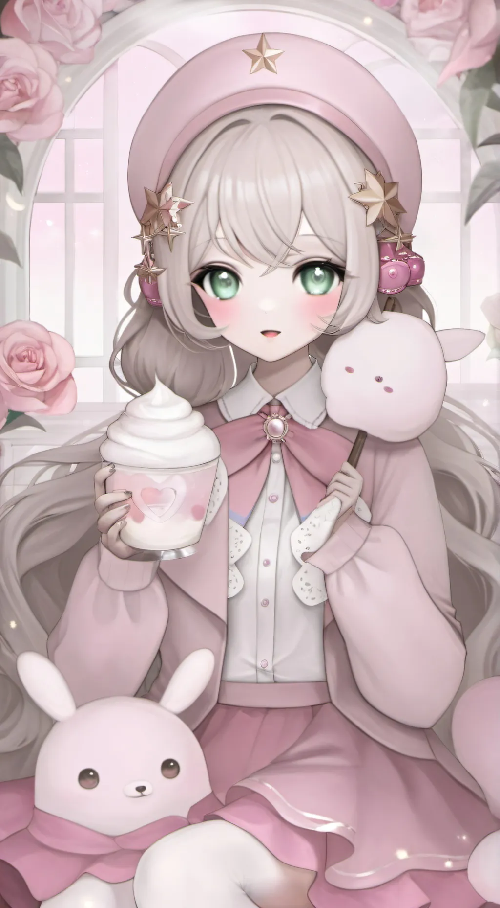ai character: Alexandra background