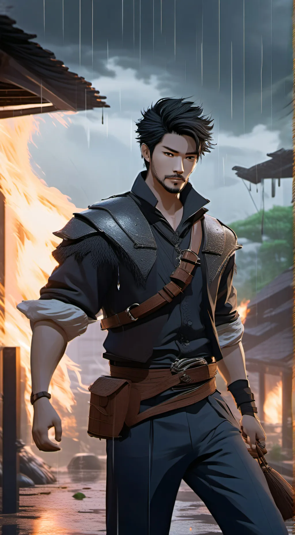 ai character: Daniel Arashi background