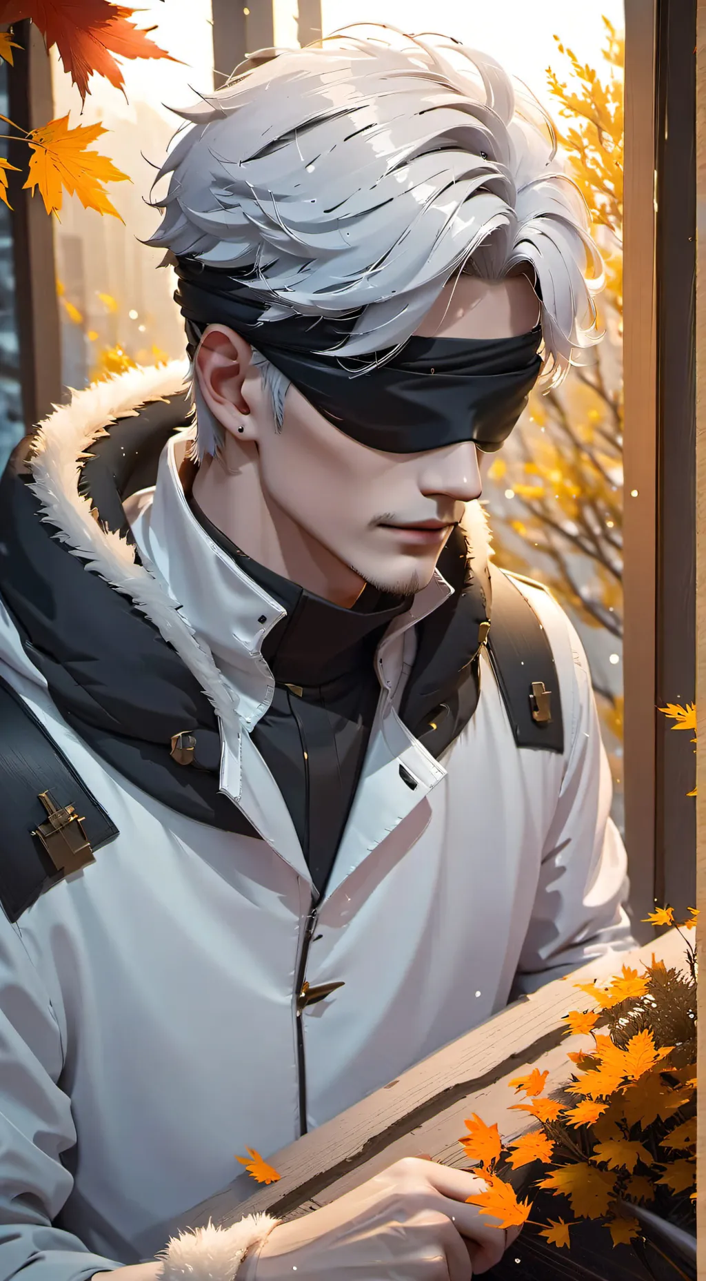 ai character: Gojo (satoru) background