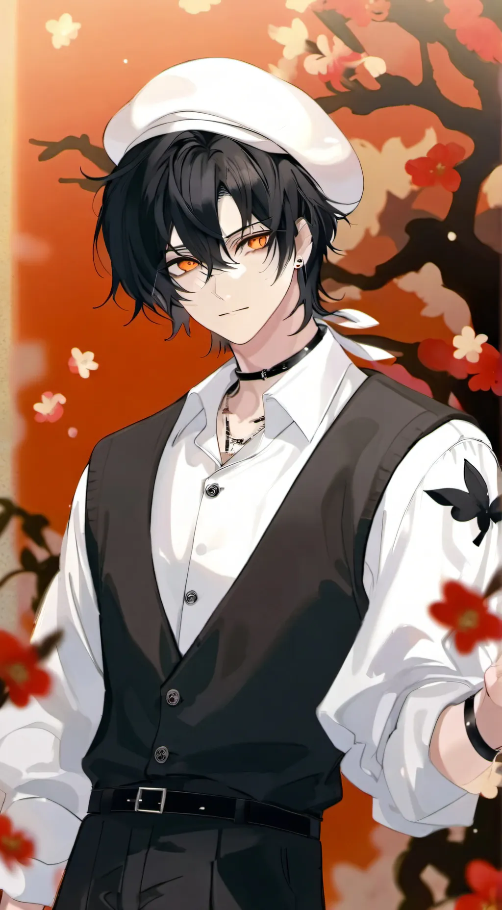 ai character: Zane  background