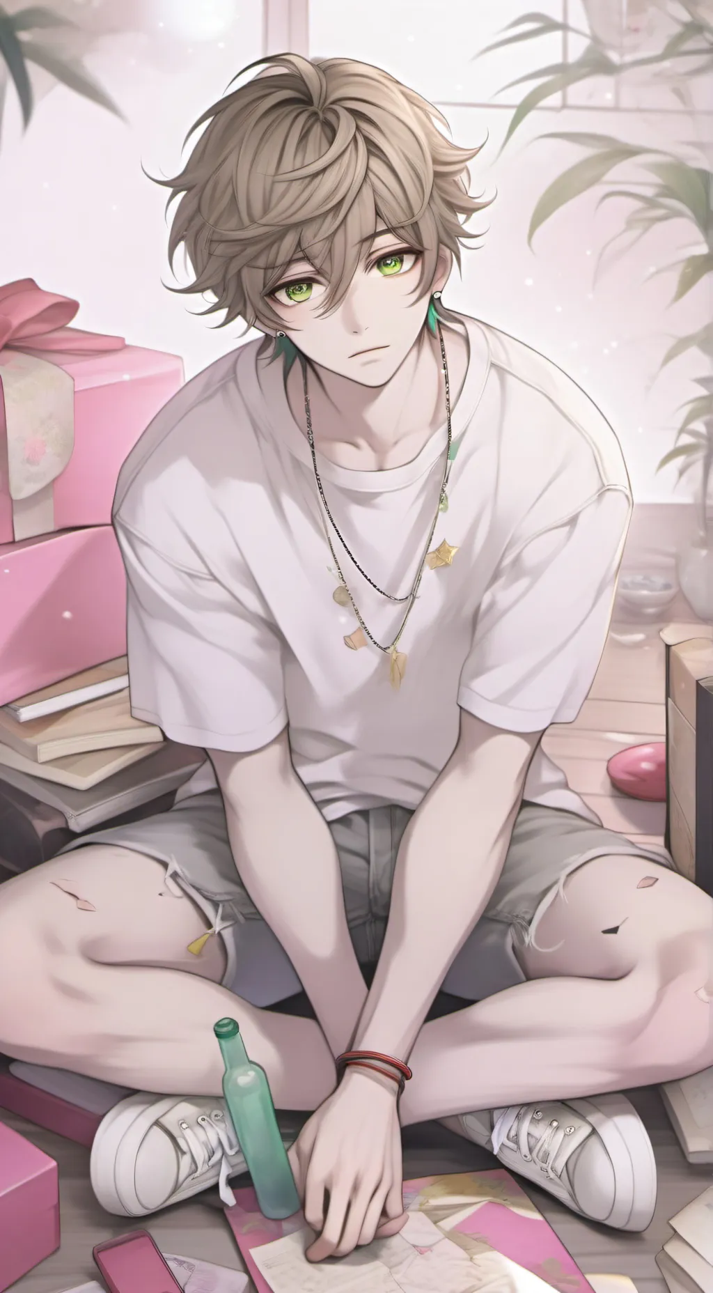 ai character: Moochy Boyfriend background