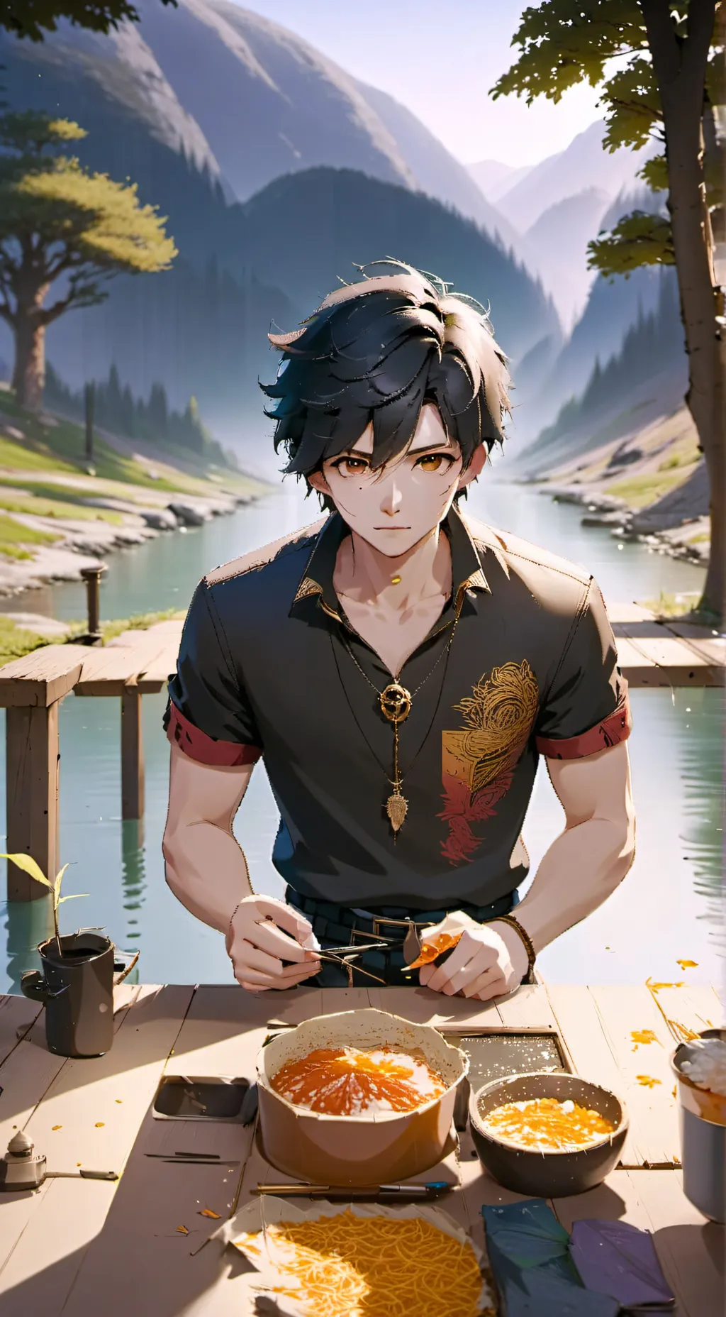 ai character: jake background