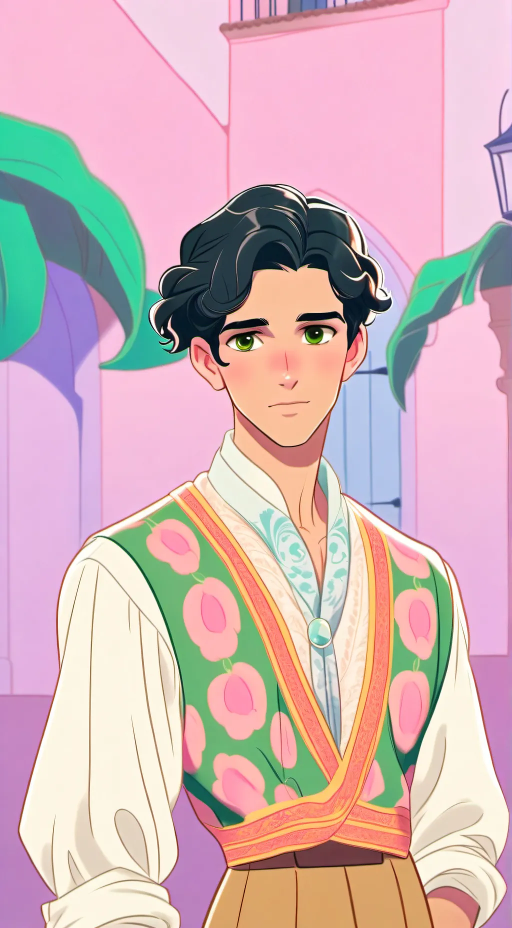 ai character: Diego de la Vega background