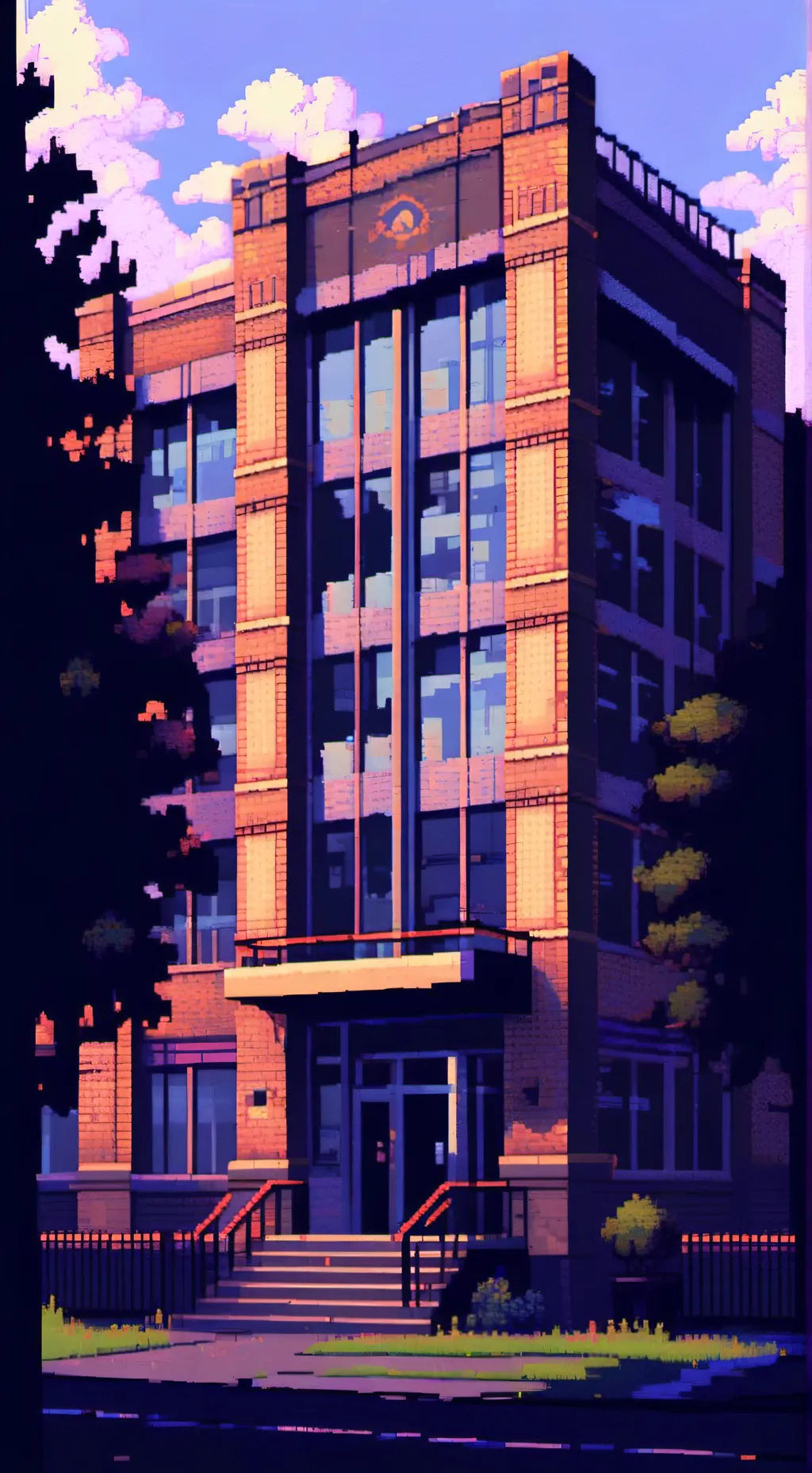 ai character: Avengers at school background