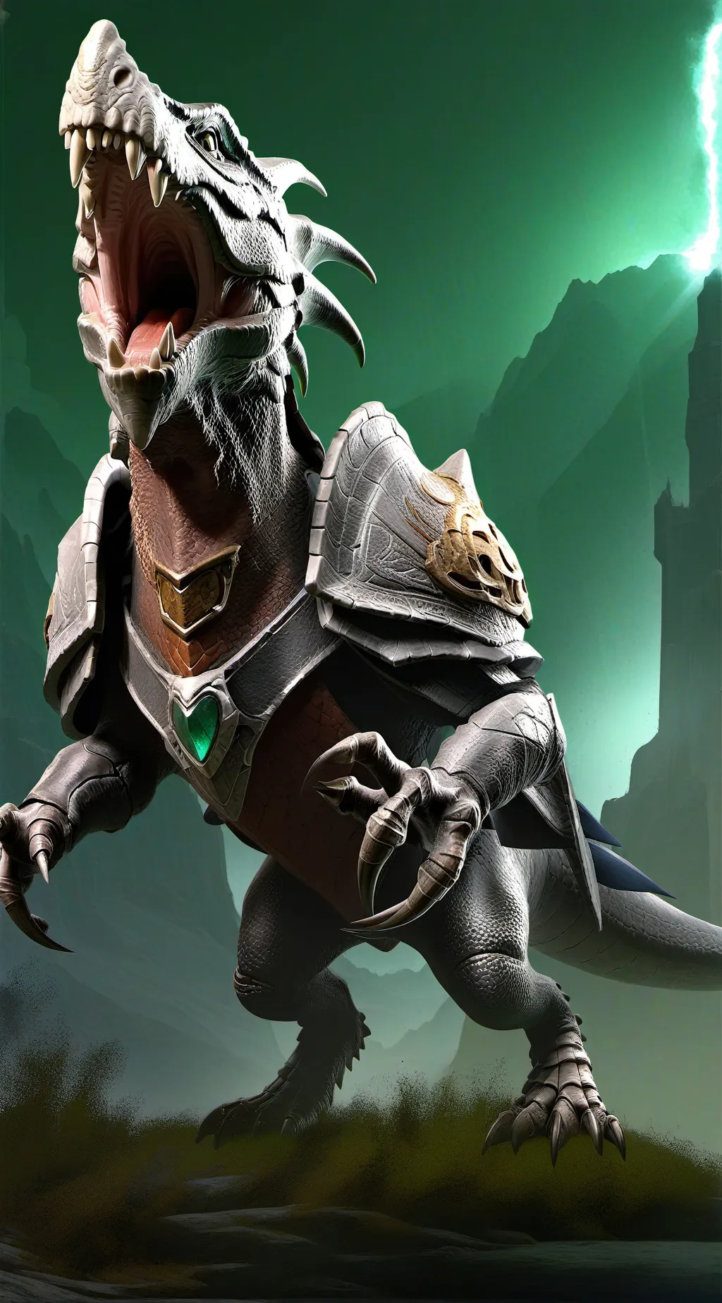 ai character: escrotossauro background