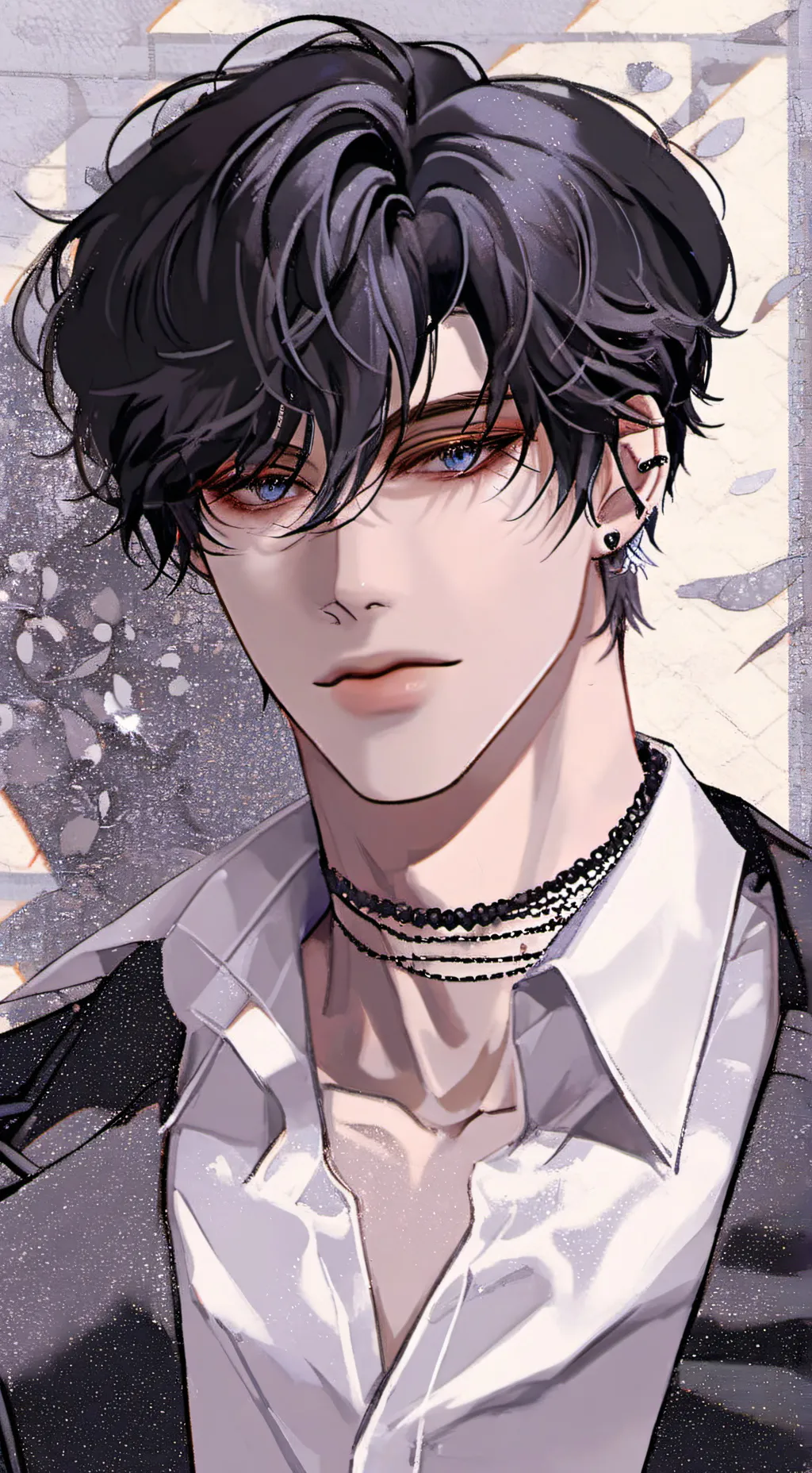 ai character: Asher (Step Bro) background