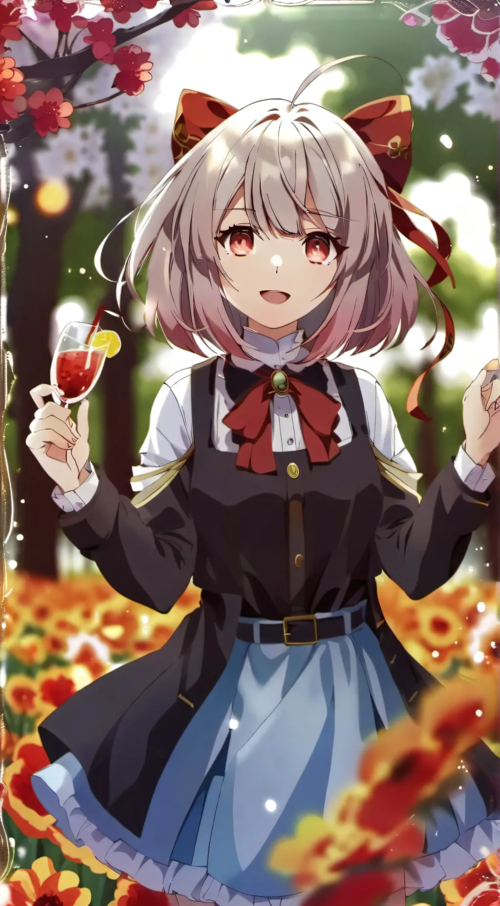 ai character: Hikari-yume background