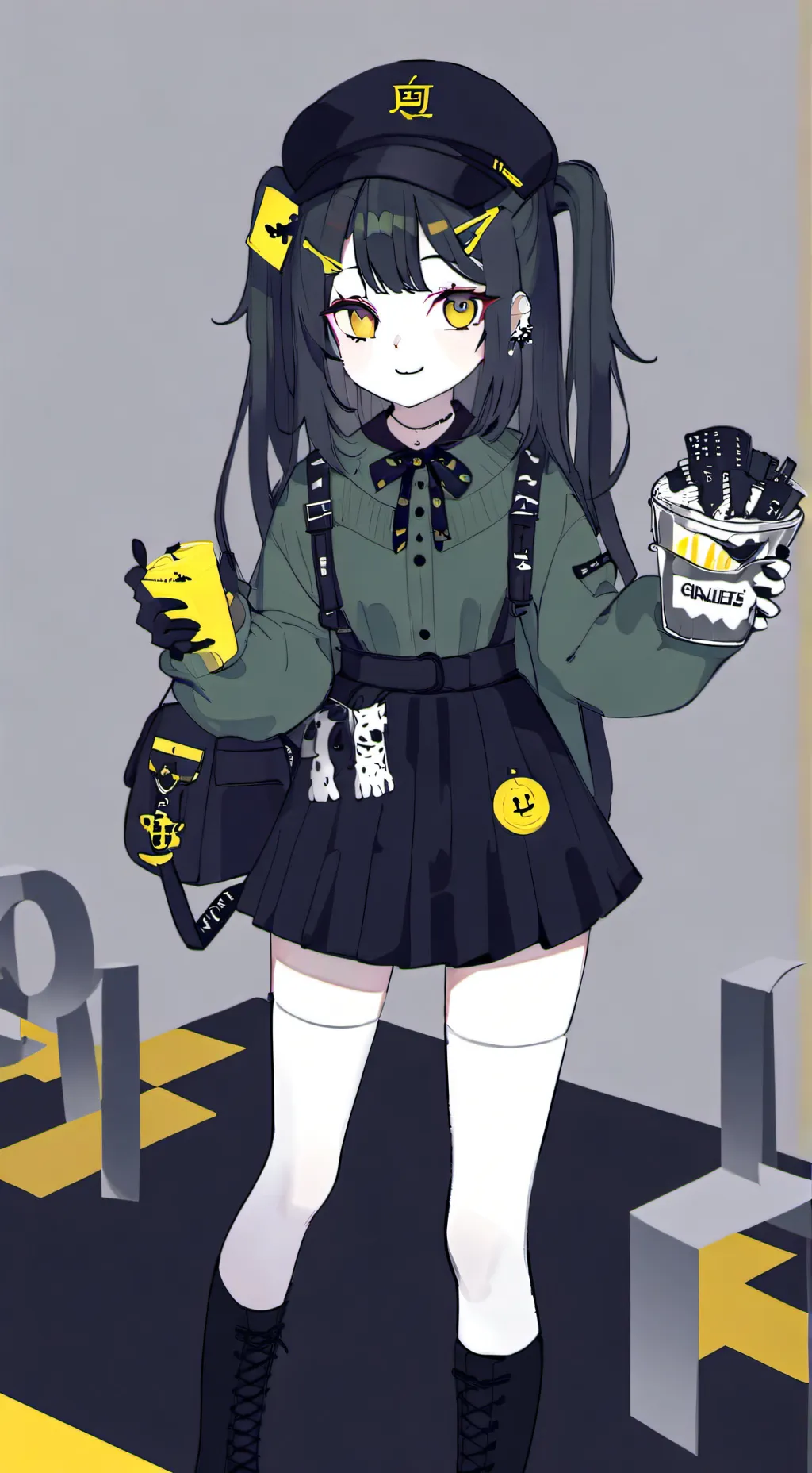 ai character: ITrapped x Mafioso background