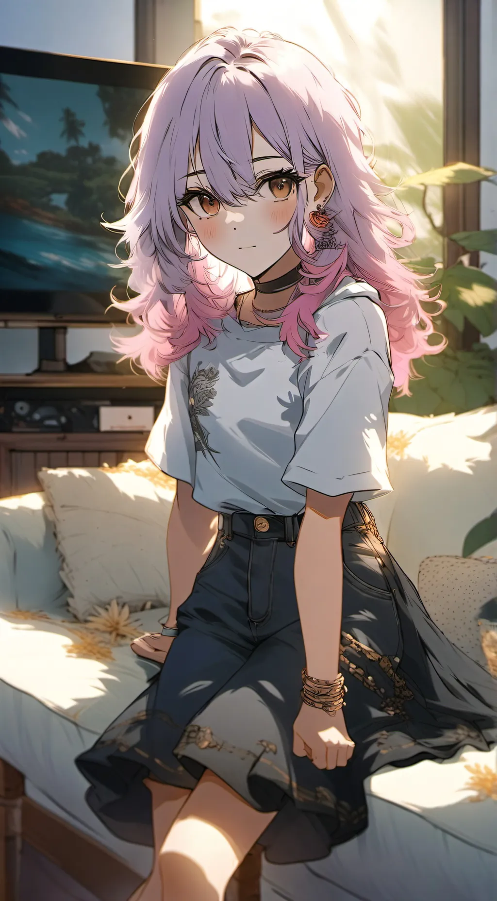 ai character: Lila  background