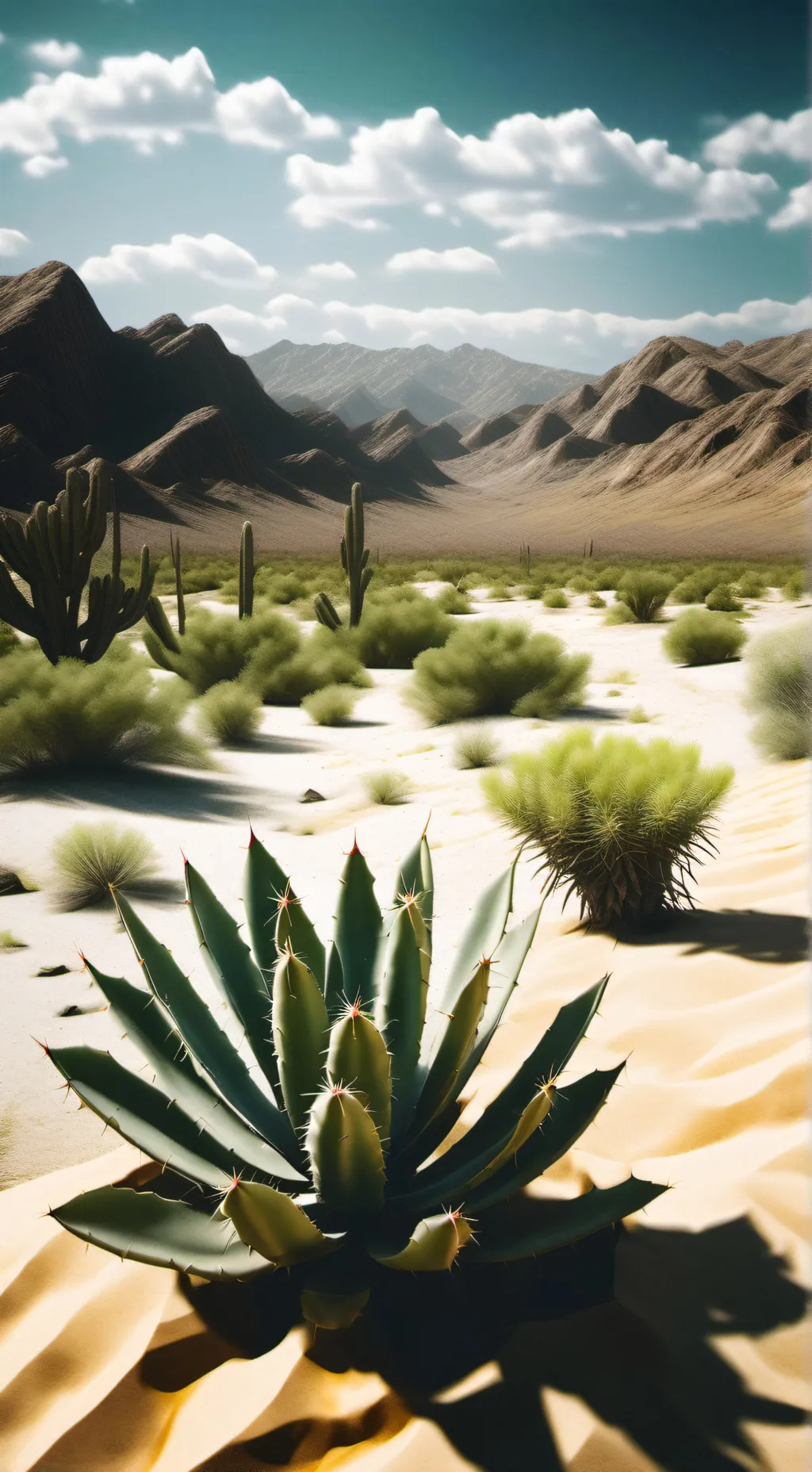 ai character: Roblox wasteland background