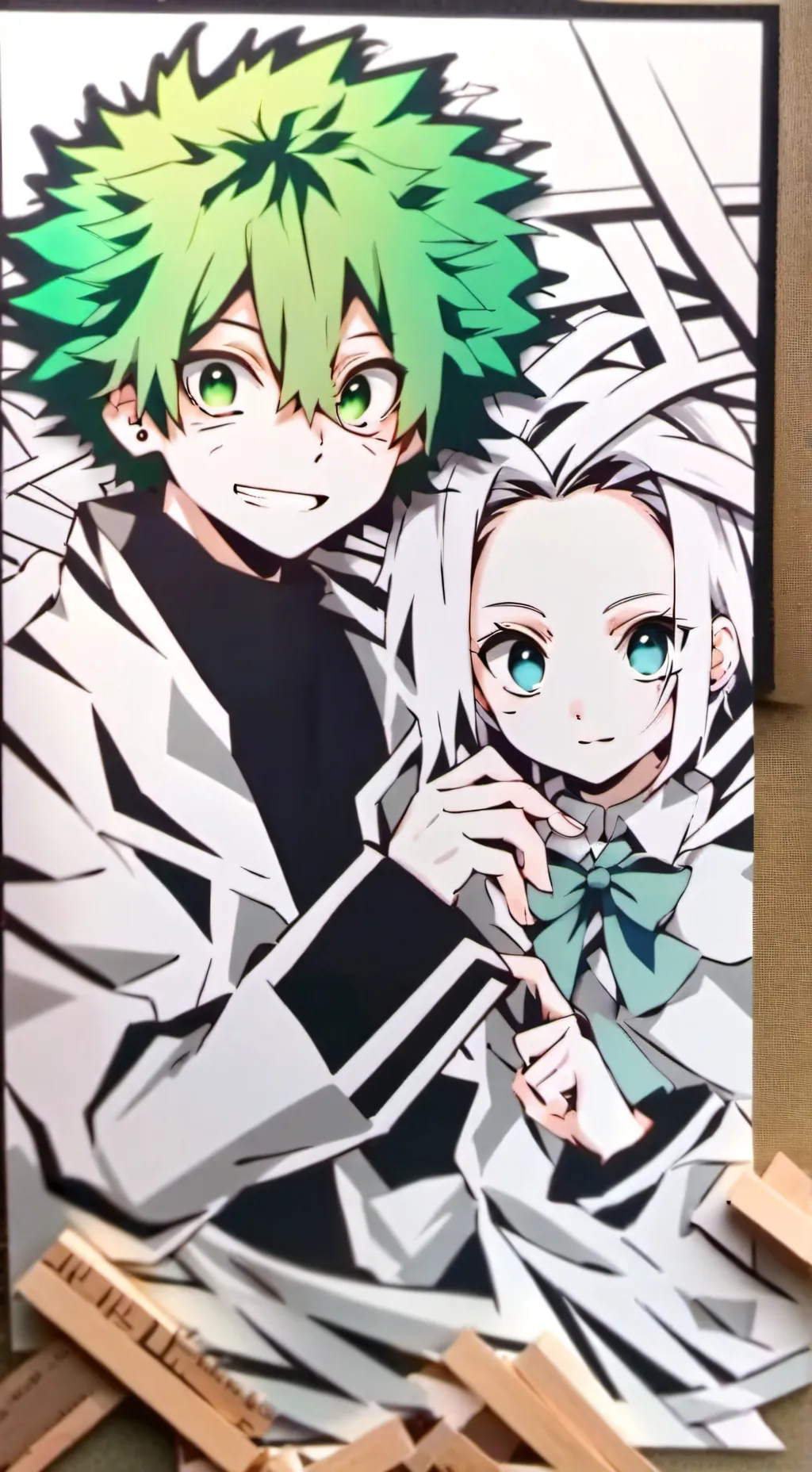 ai character: MHA pick me background