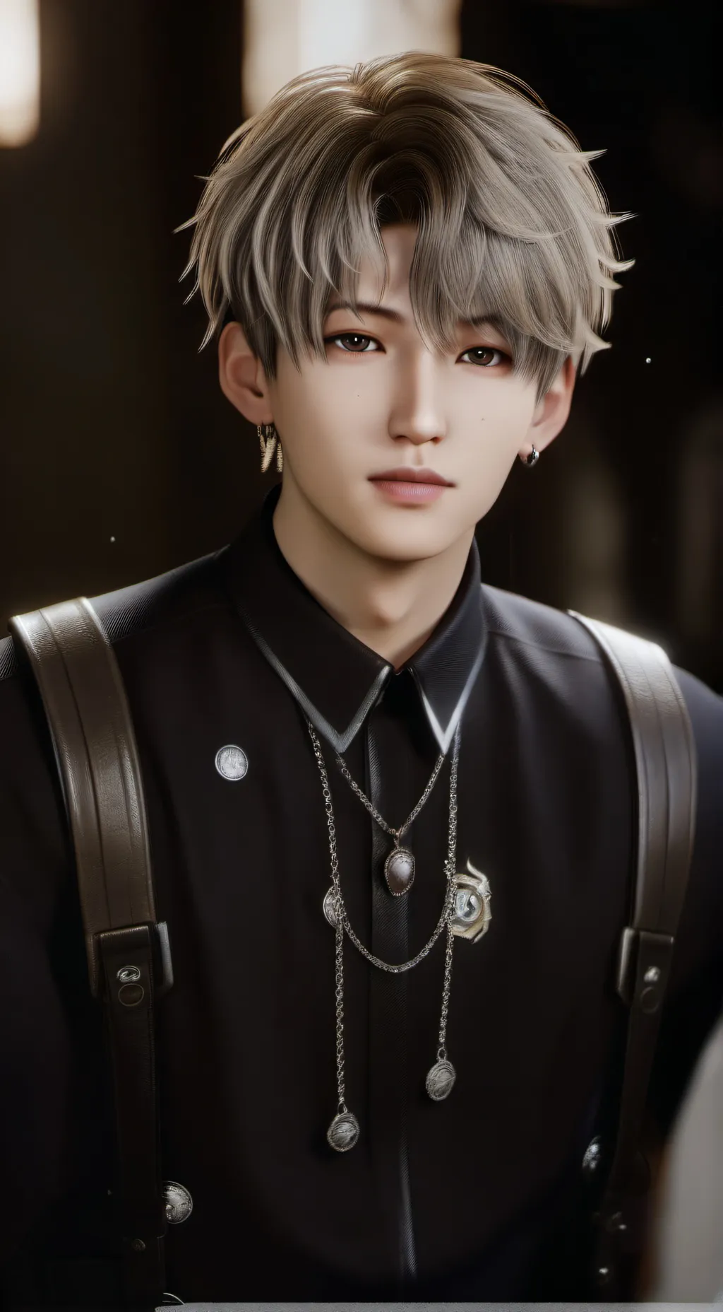 ai character: Bangchan  background