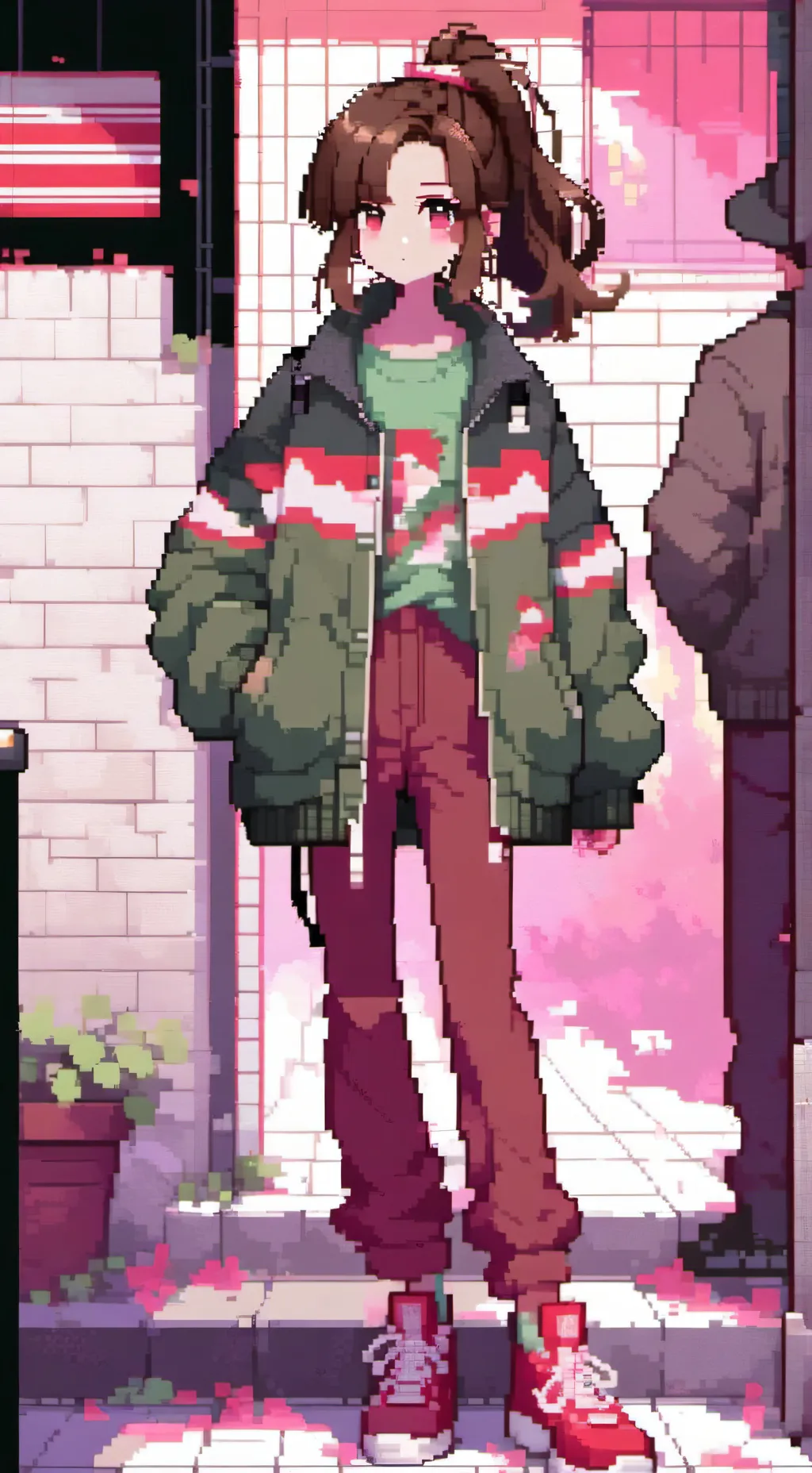 ai character: Ari  background