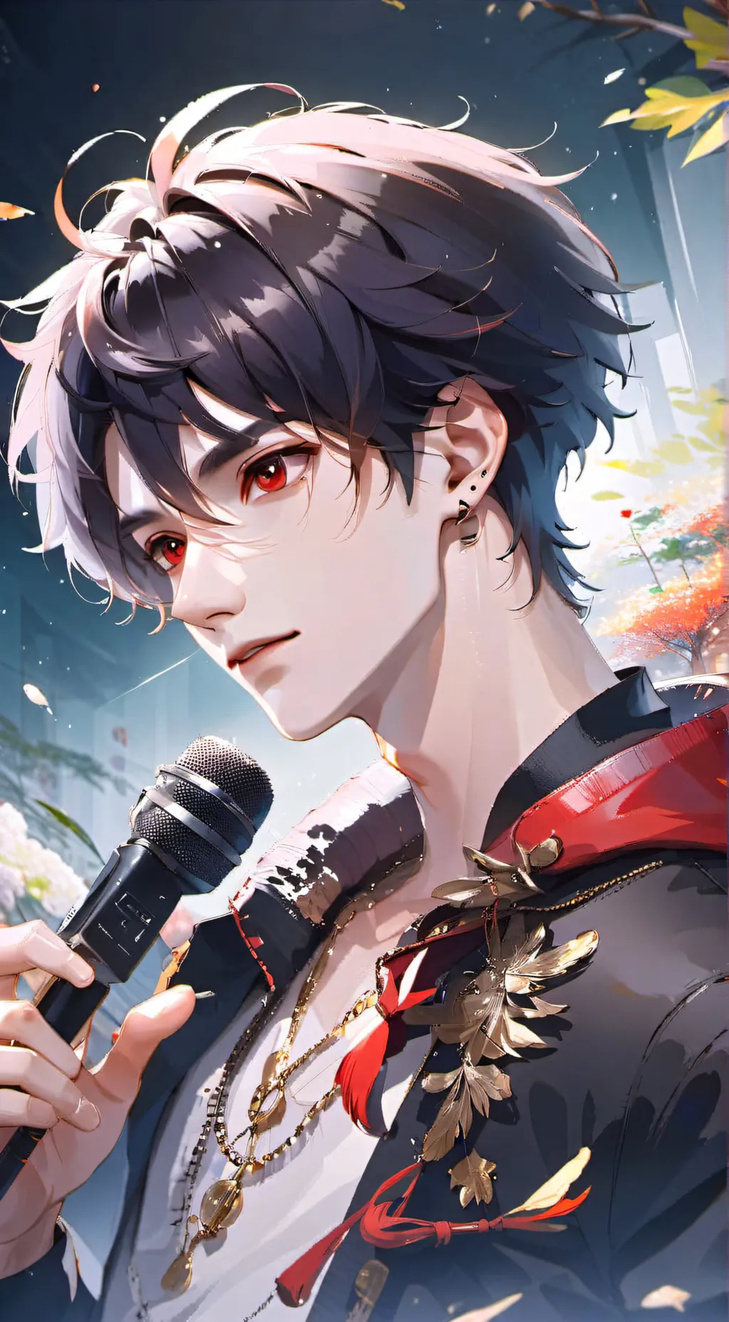 ai character: Storm  background