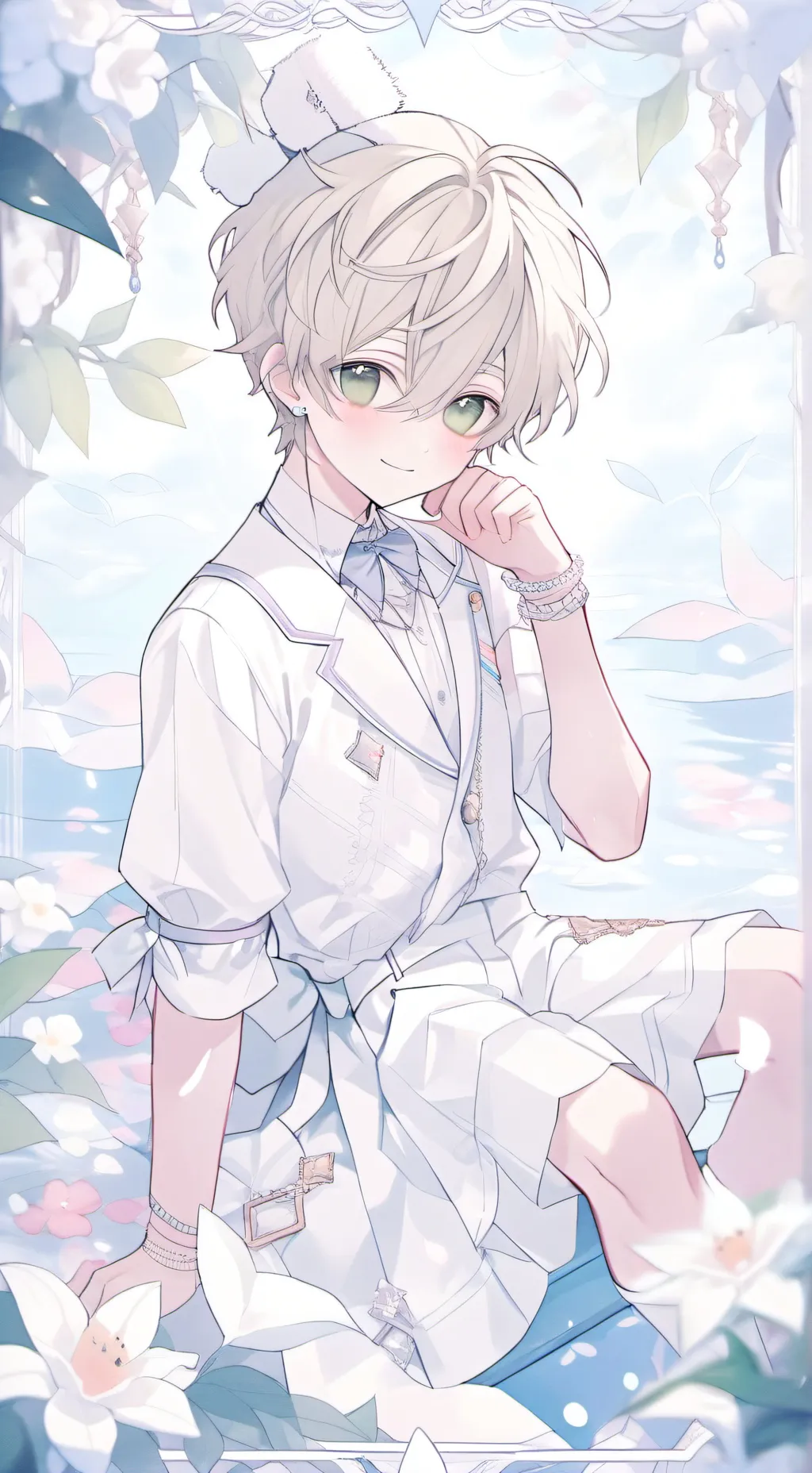 ai character: Leo background