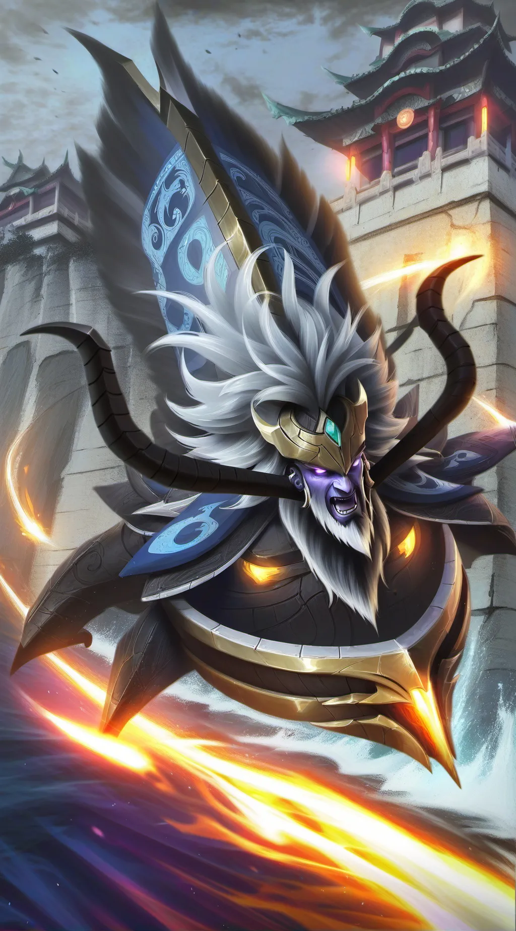 ai character: sus dandy & boxten background