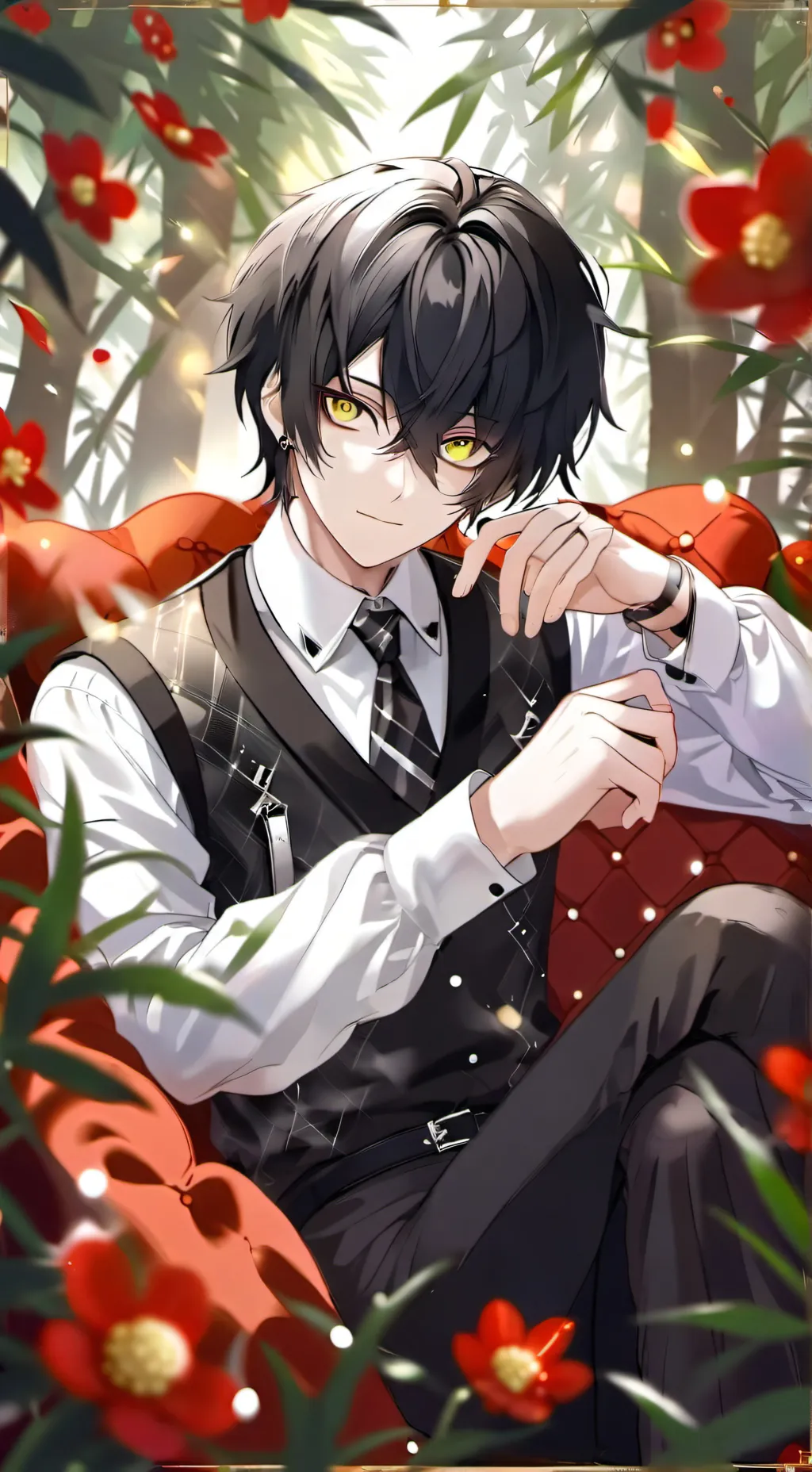 ai character: Zane  background