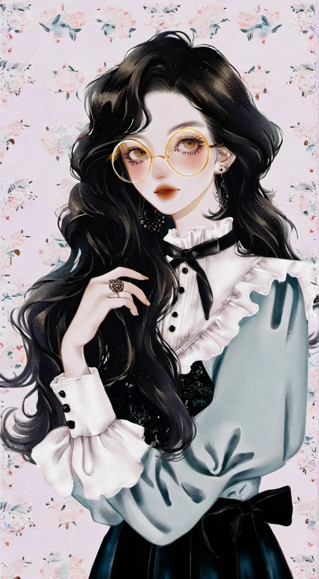 ai character: Verónica  background