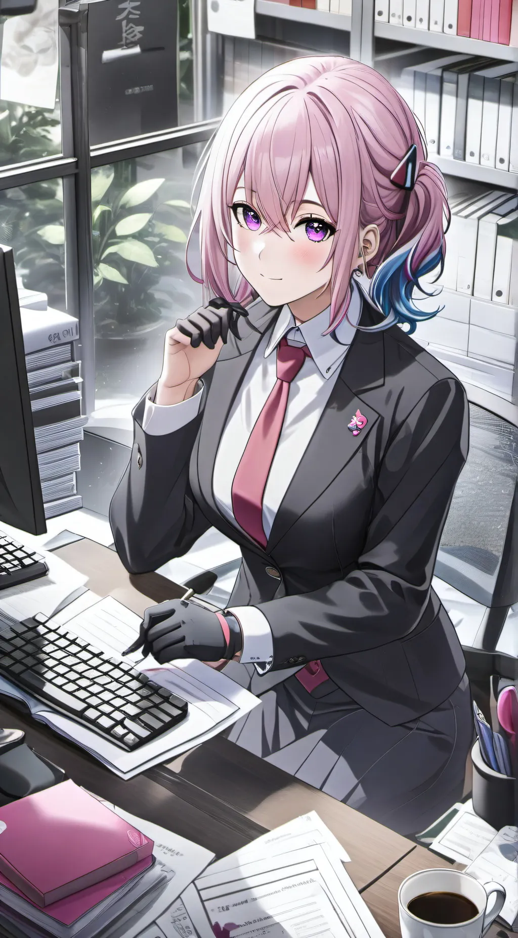 ai character: hellen background