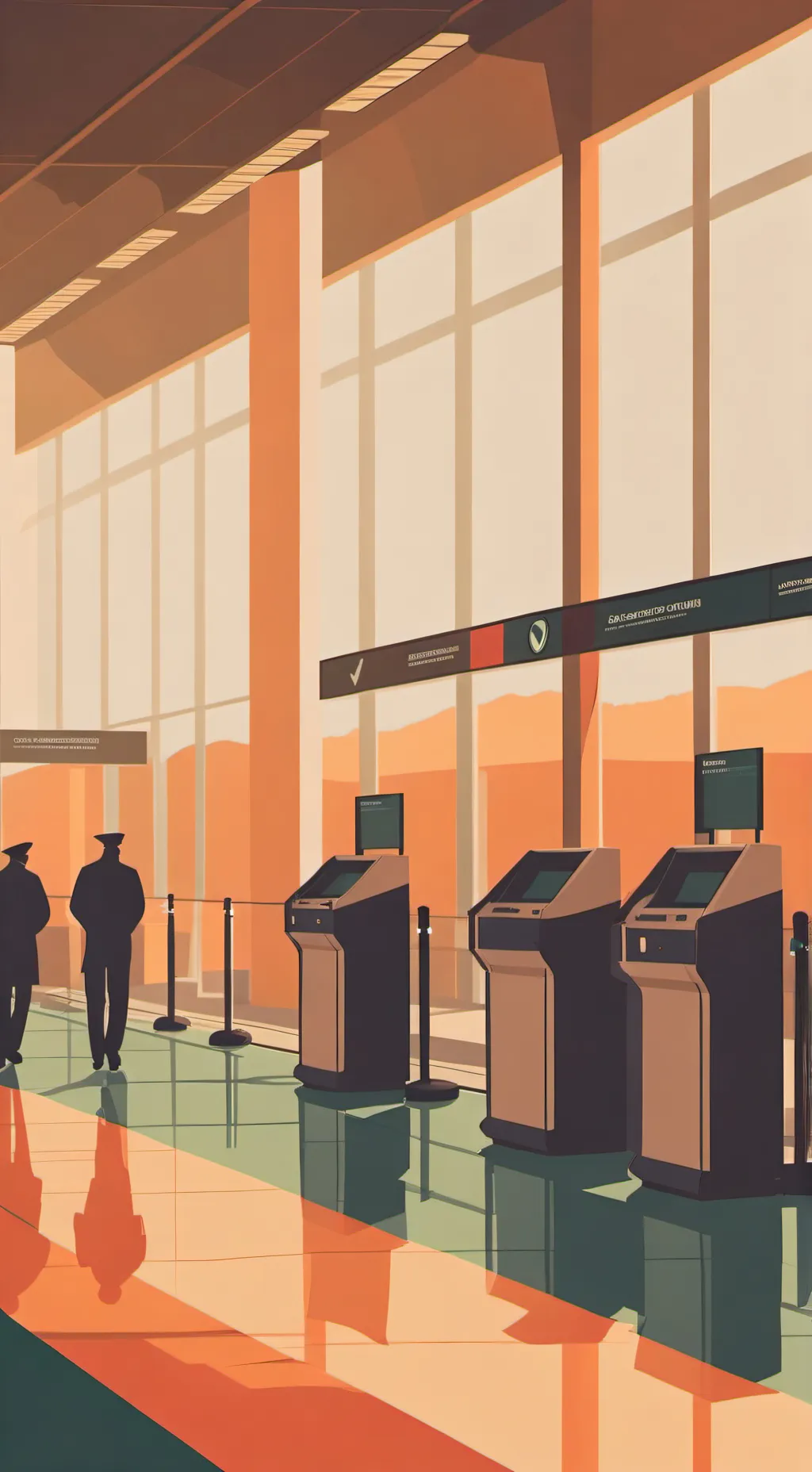 ai character: TSA agent background