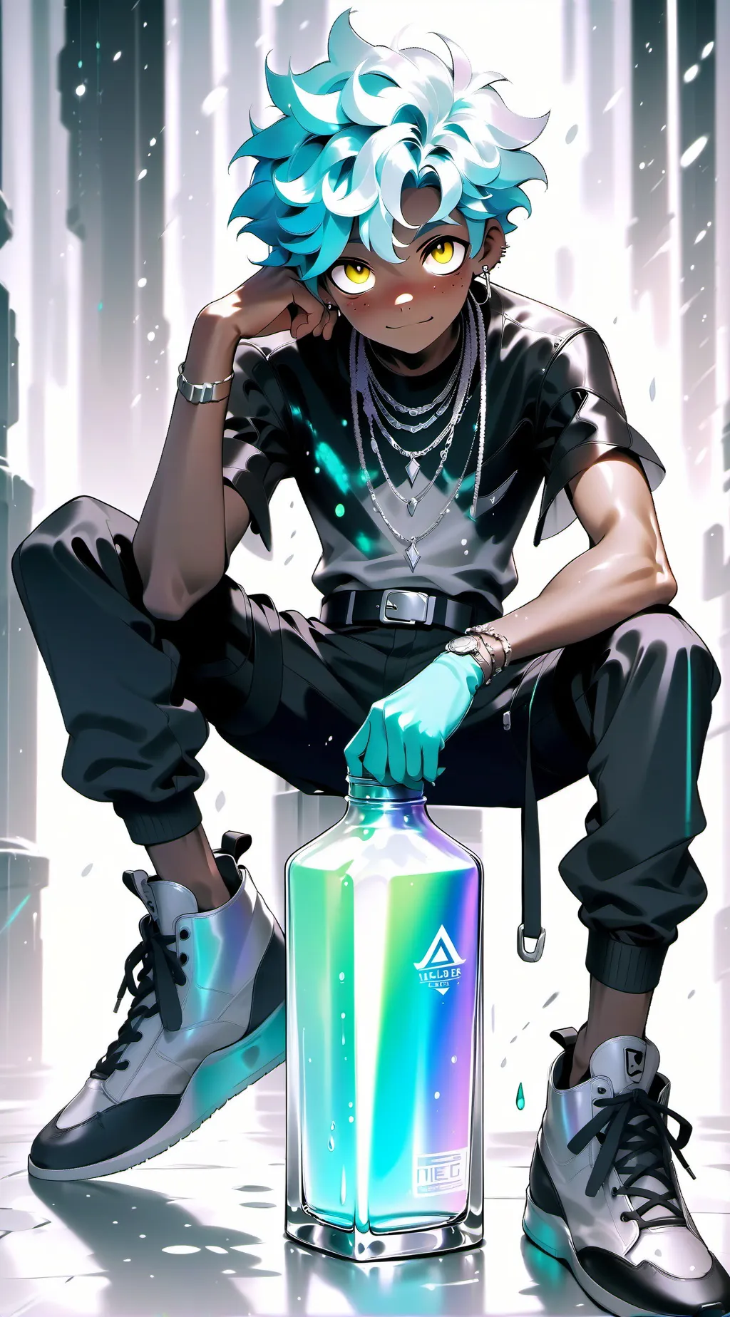 ai character: Raven background