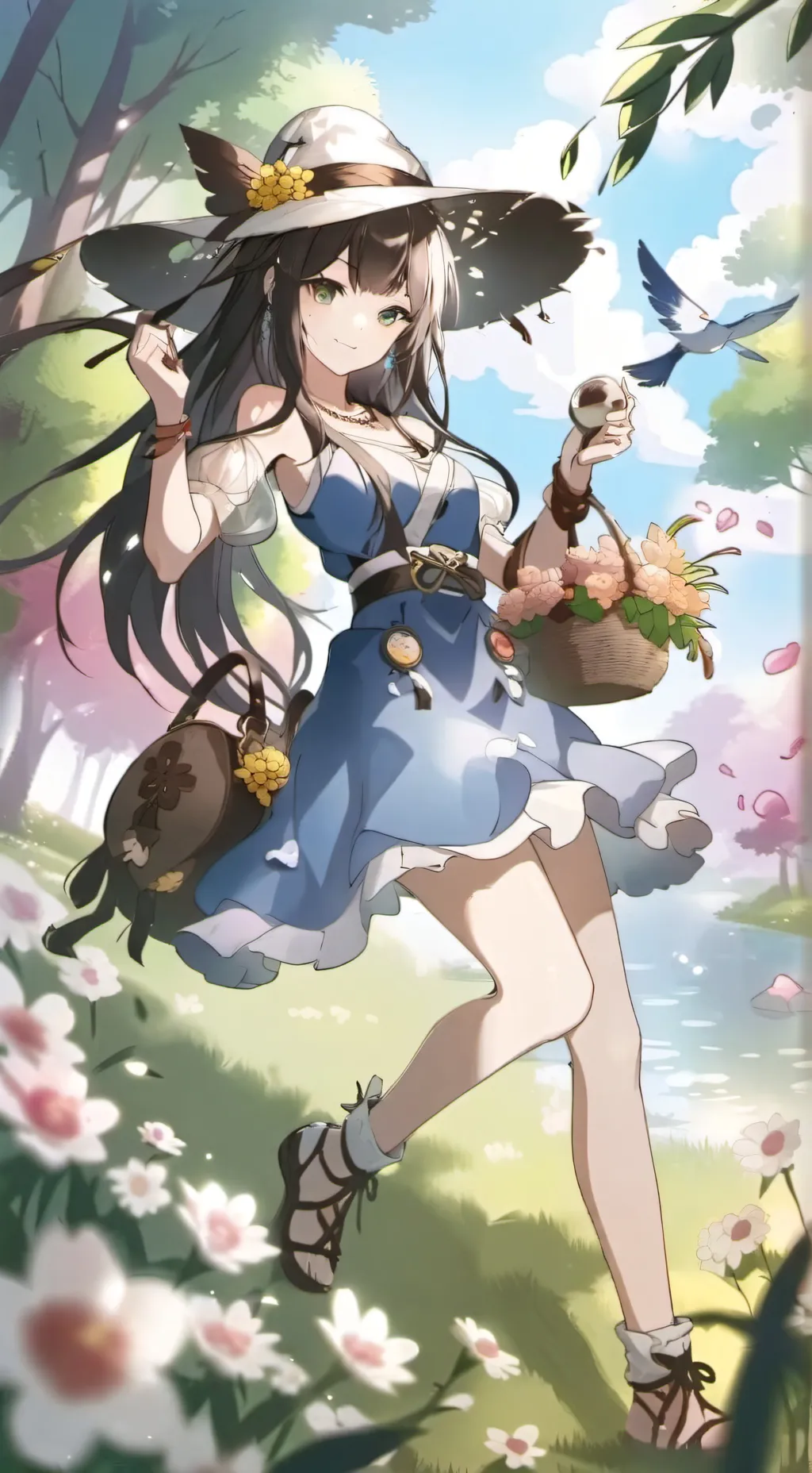 ai character: PICK MEH background