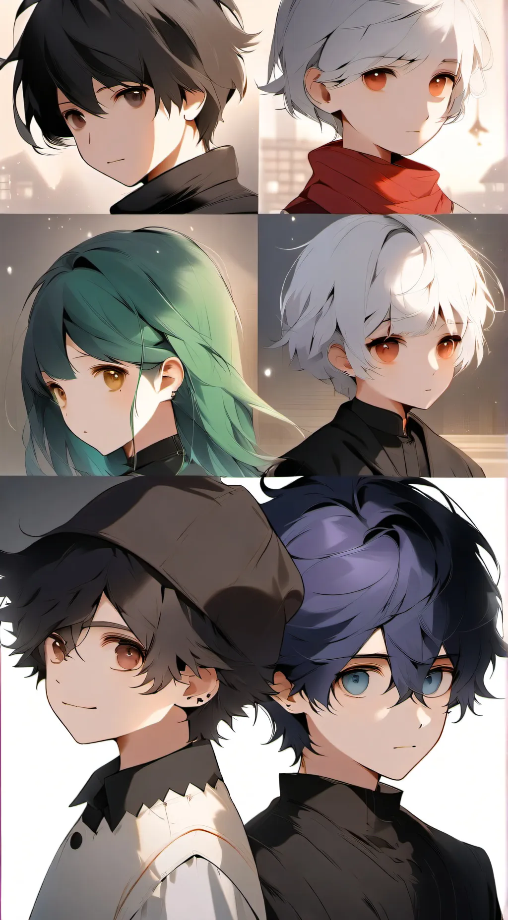 ai character: Experiments  background