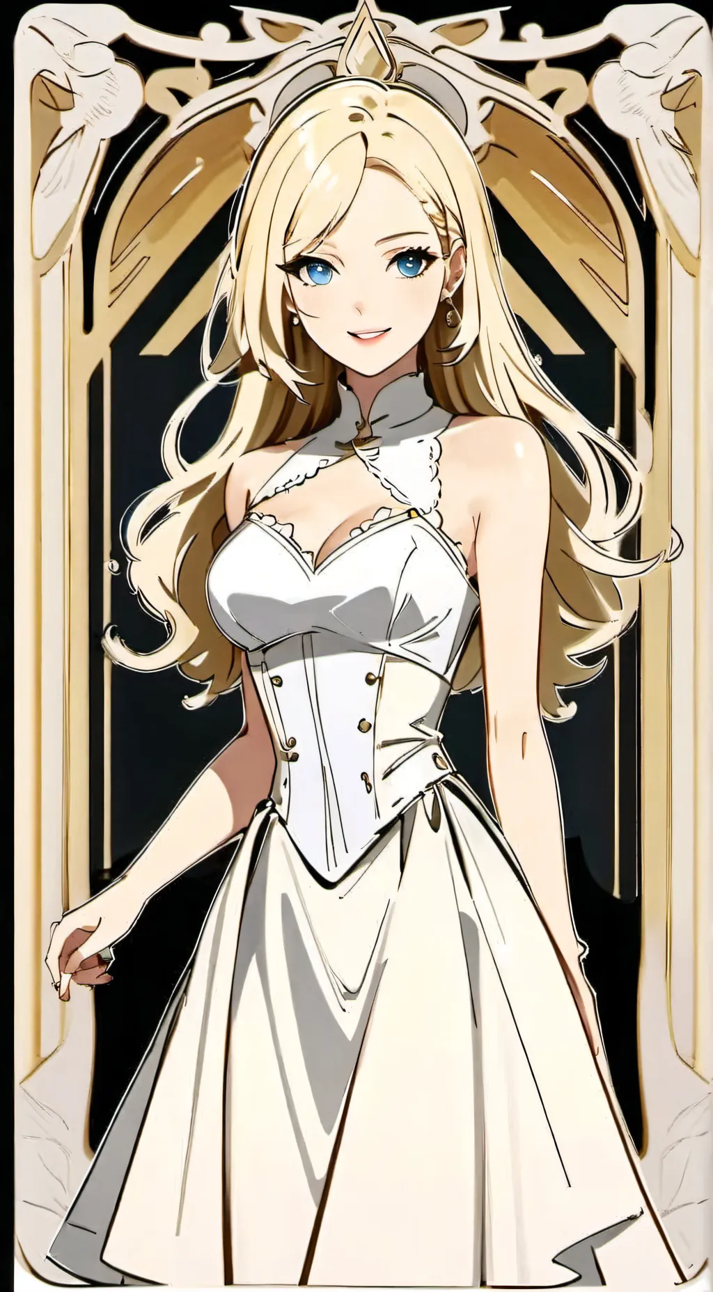 ai character: Amelia Womack background