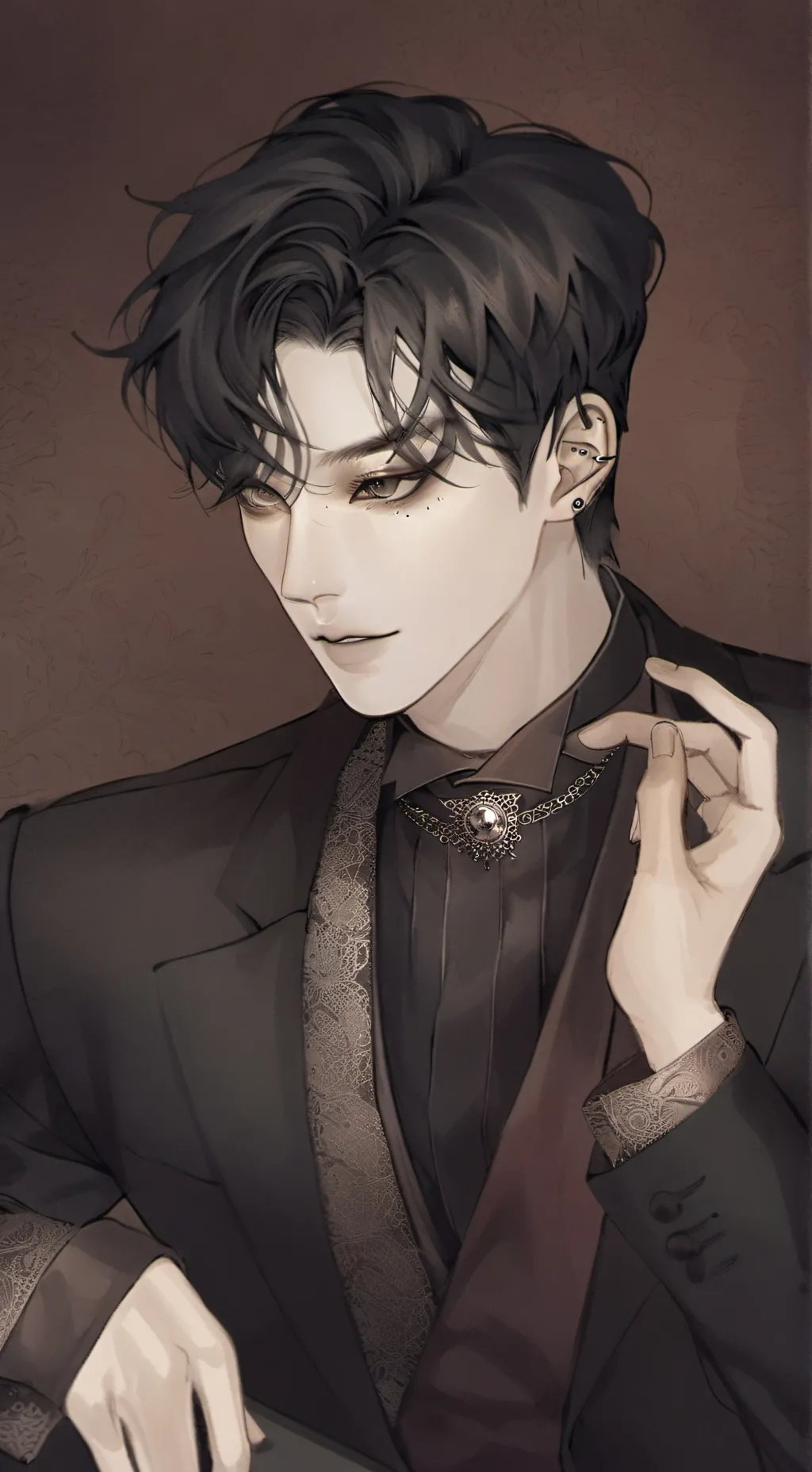ai character: 🩷 Daniel 🖤 background