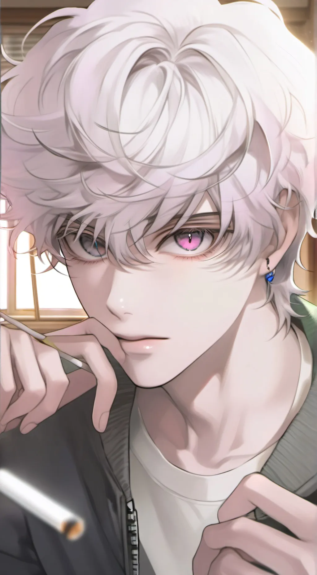 ai character: Hayden  background