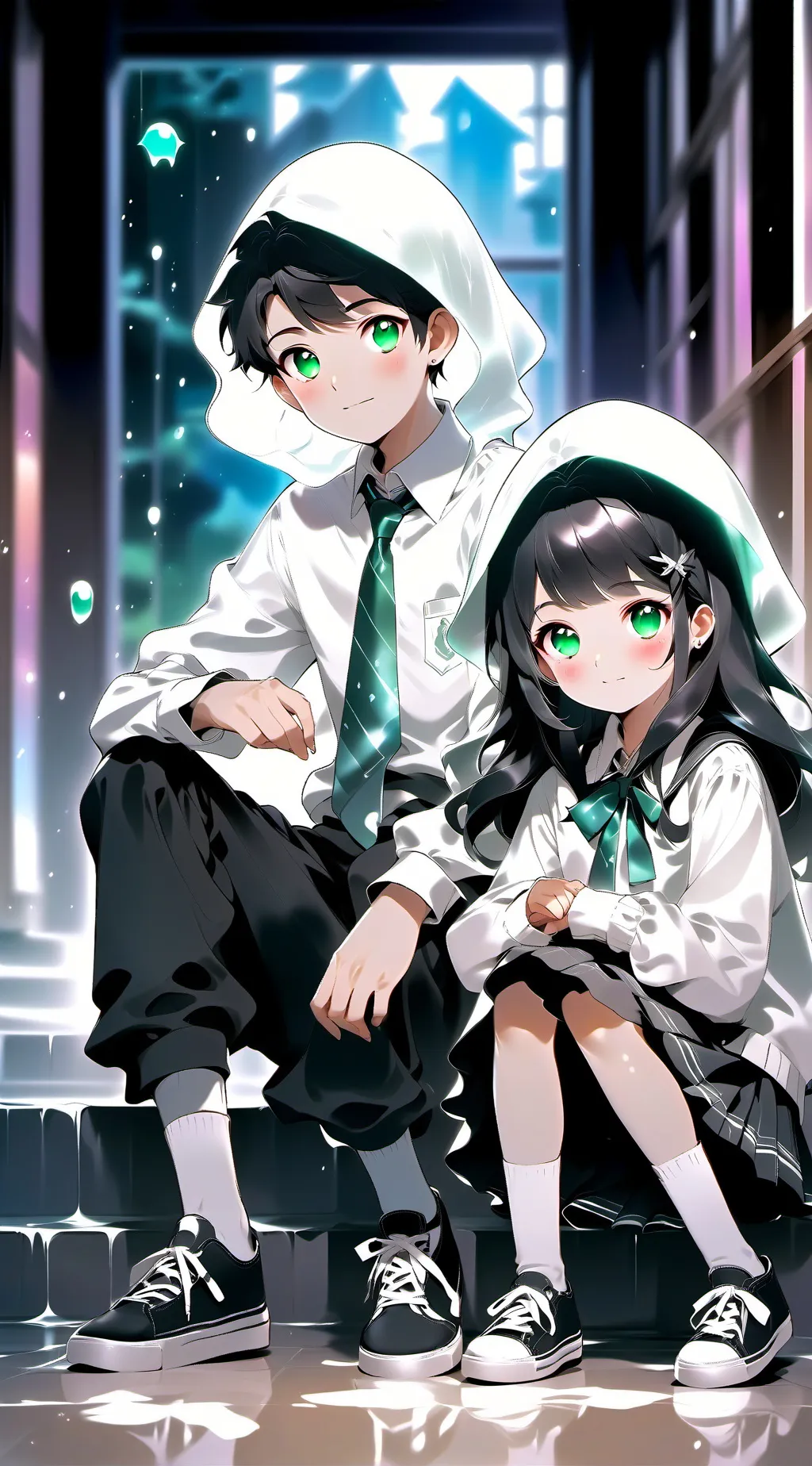 ai character: mystery school ig background