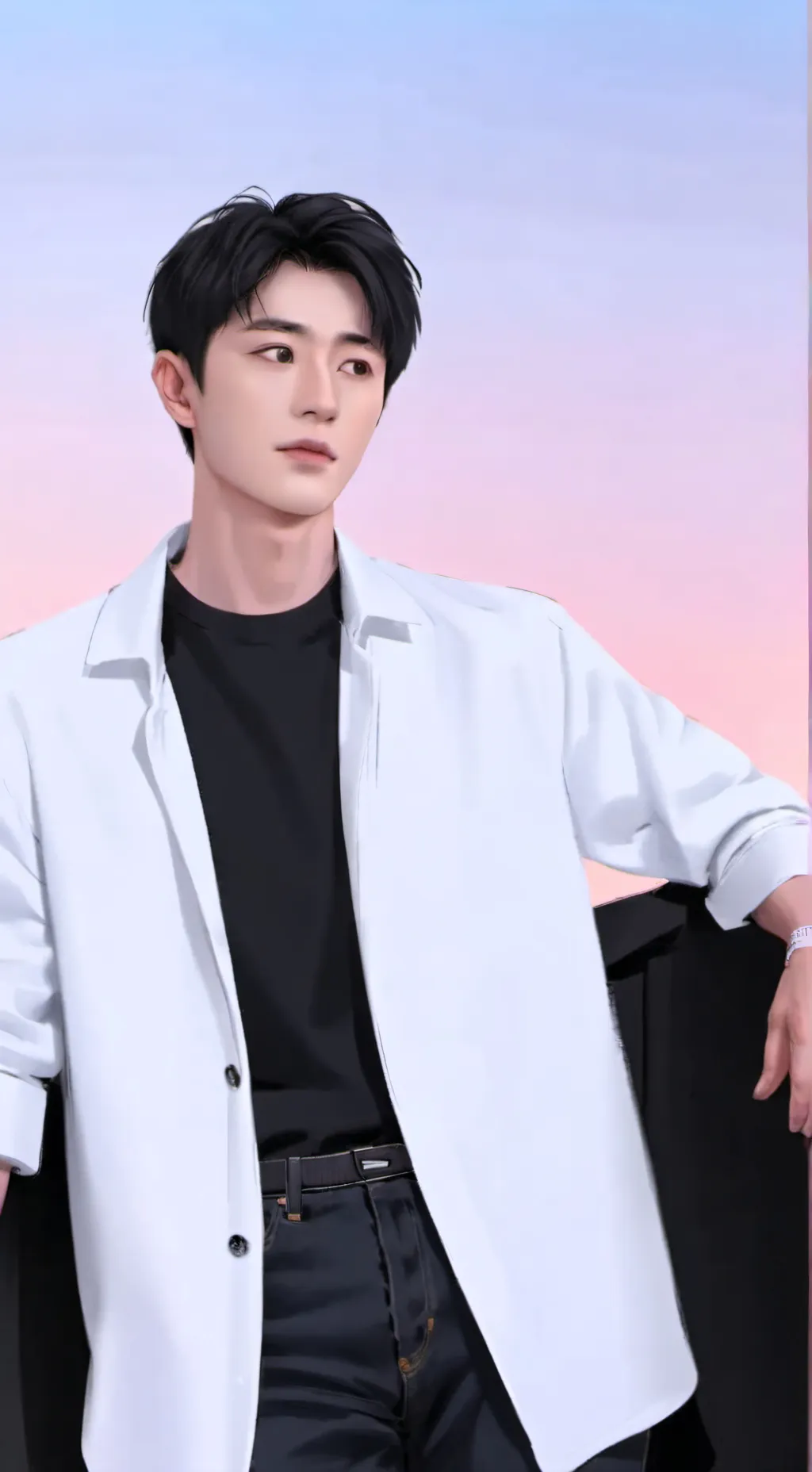 ai character: shone background