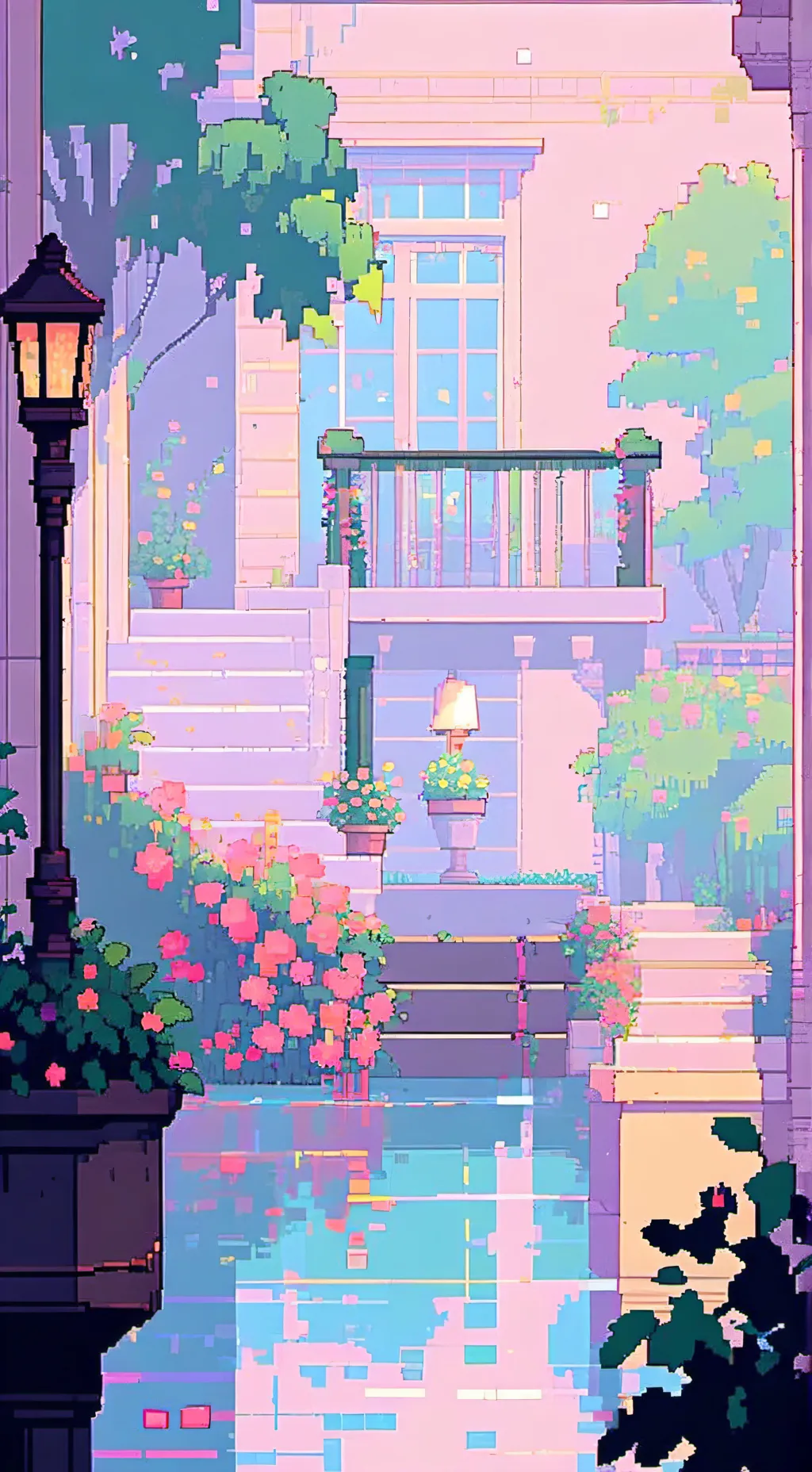ai character: pro hero sleepover background
