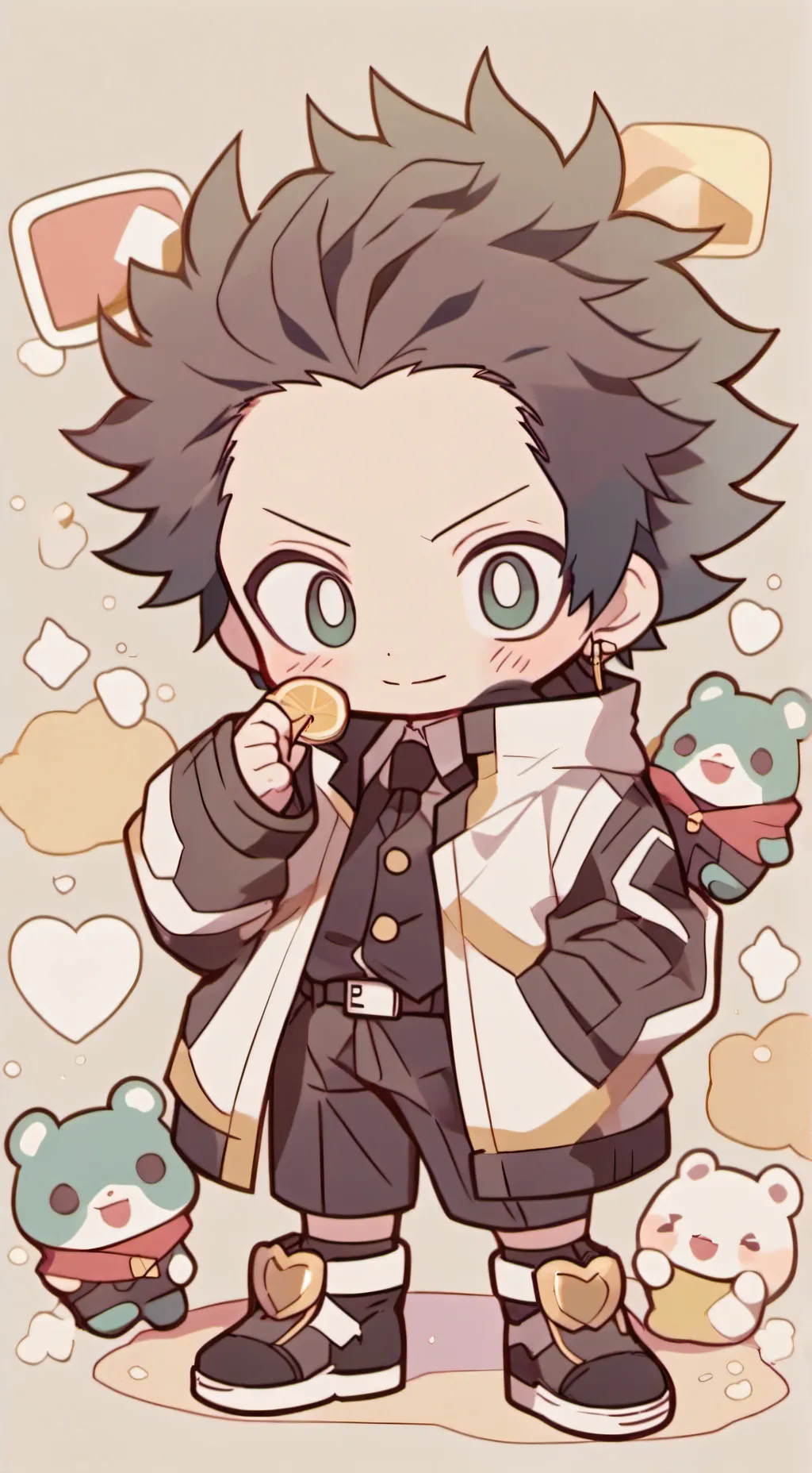 ai character: Aizawa 🖤💤 background