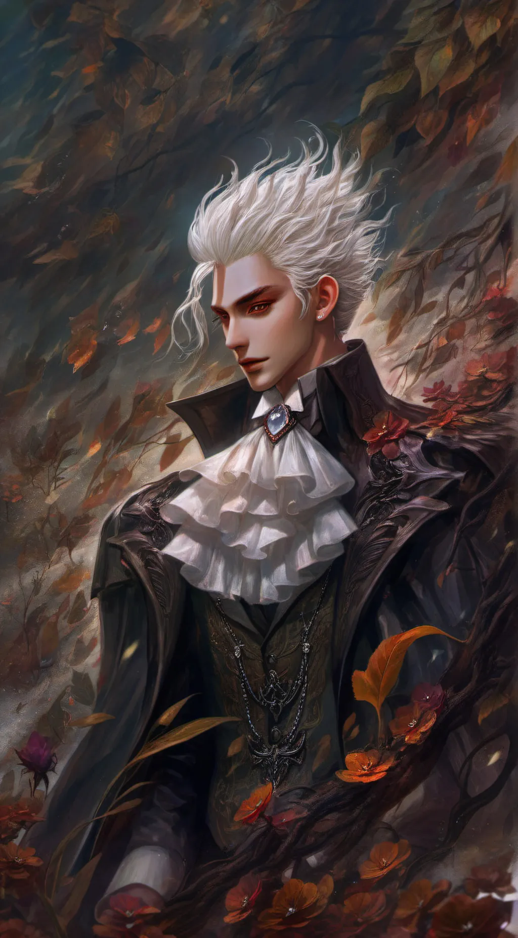 ai character: Leo background