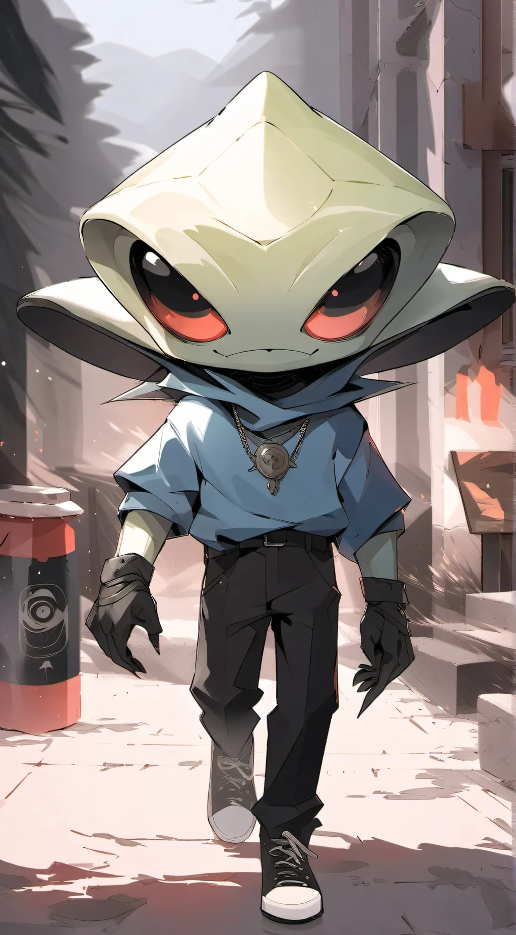 ai character: DigiBigi background