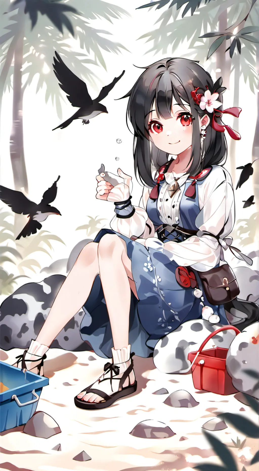 ai character: nicest girl  background