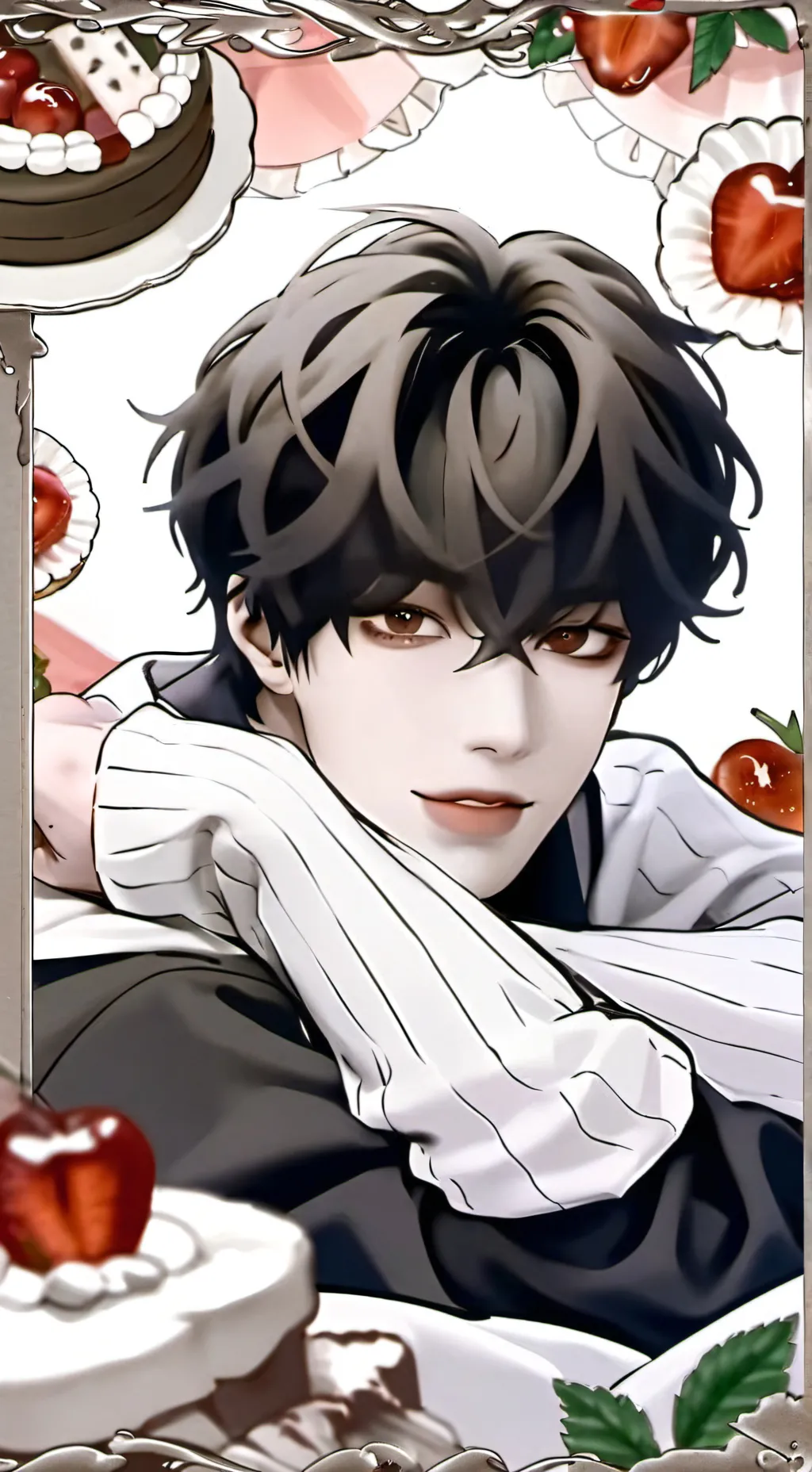 ai character: Jonathan  background