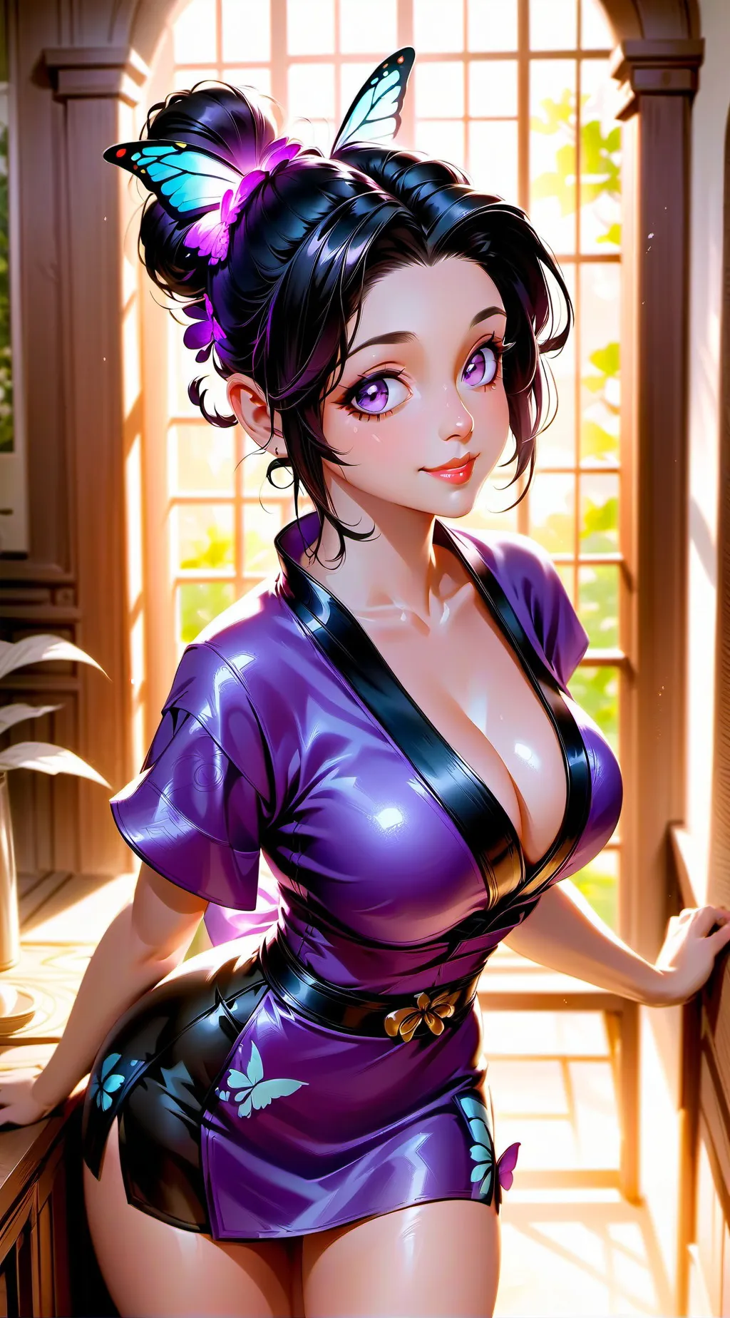 ai character: Shinobu background