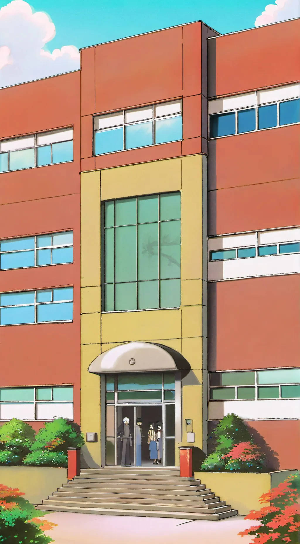 ai character: 🫐Barry School🫐 background