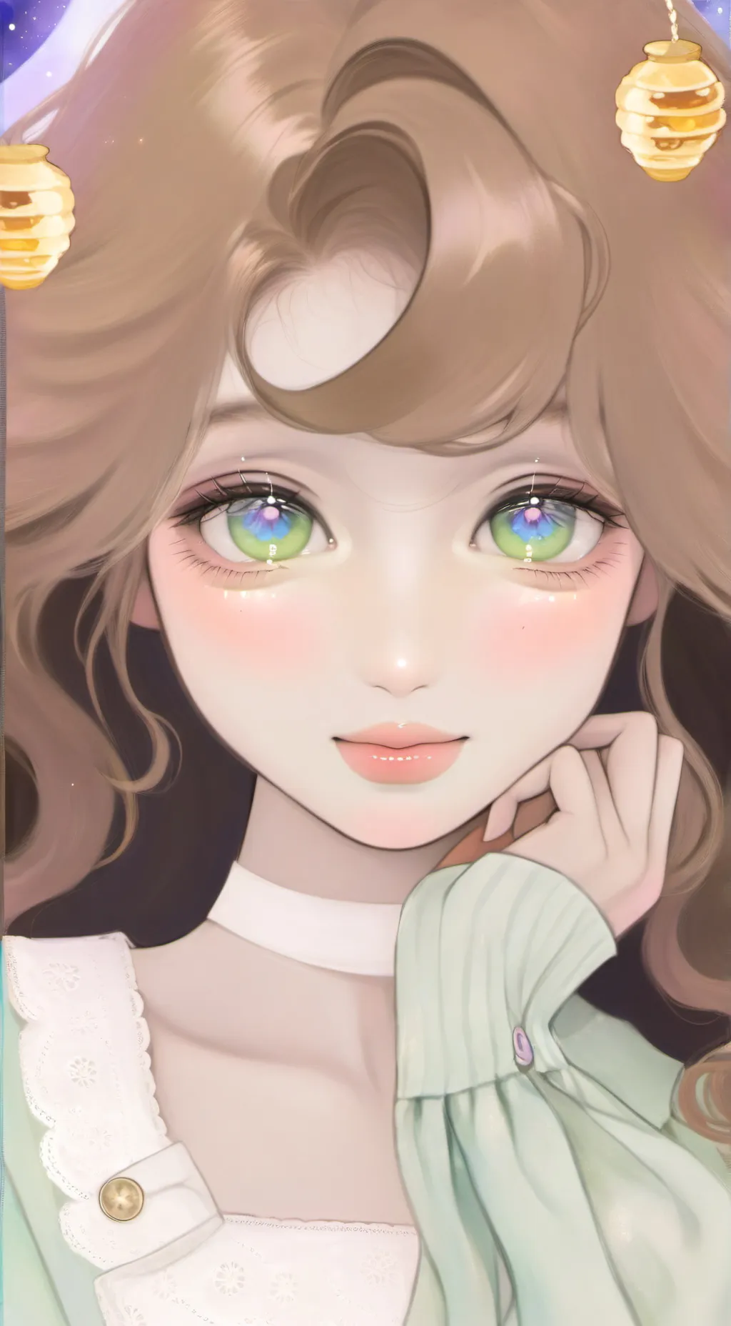 ai character: Allisia🥰🥺 background