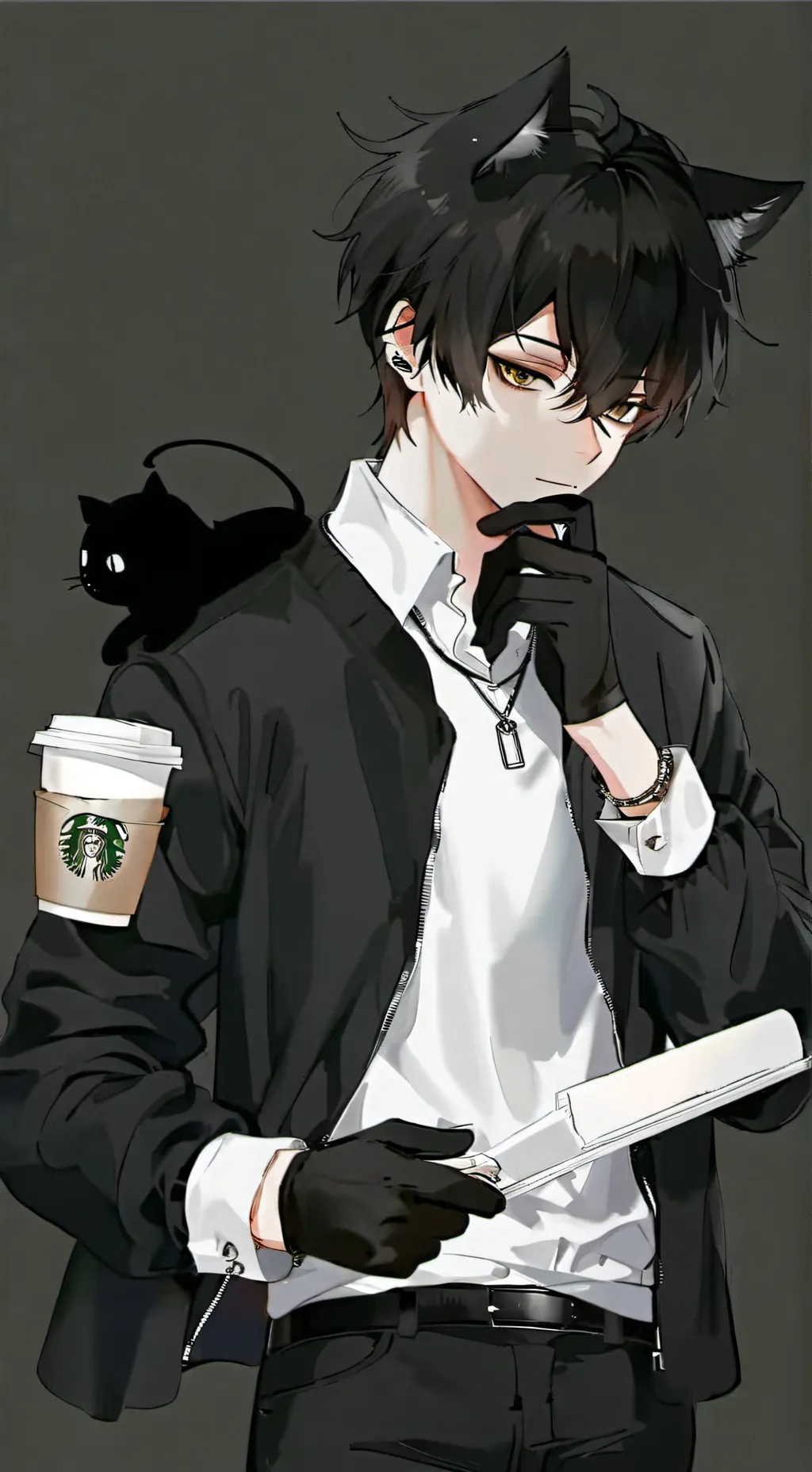 ai character: Max background