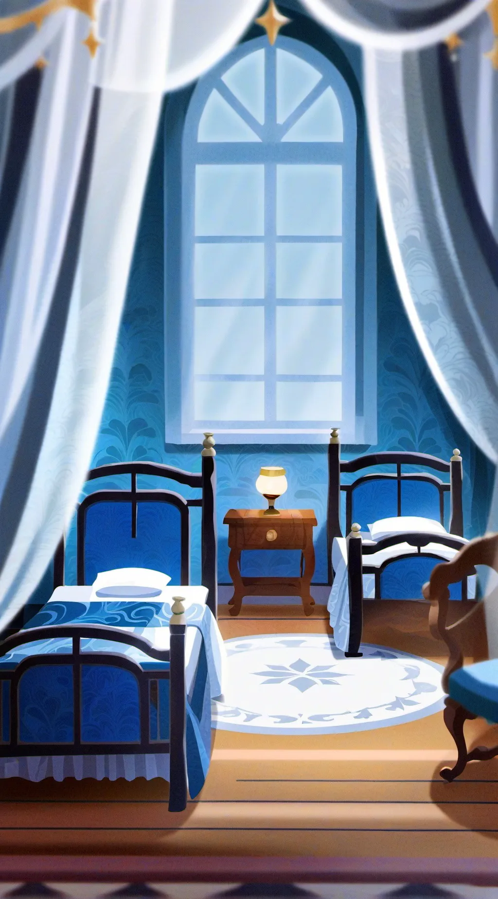 ai character: Bingo's nightmare background