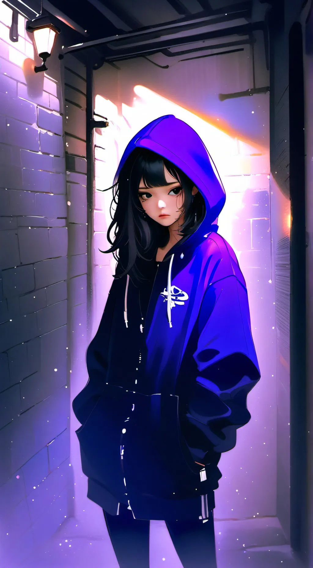 ai character: Zoey background